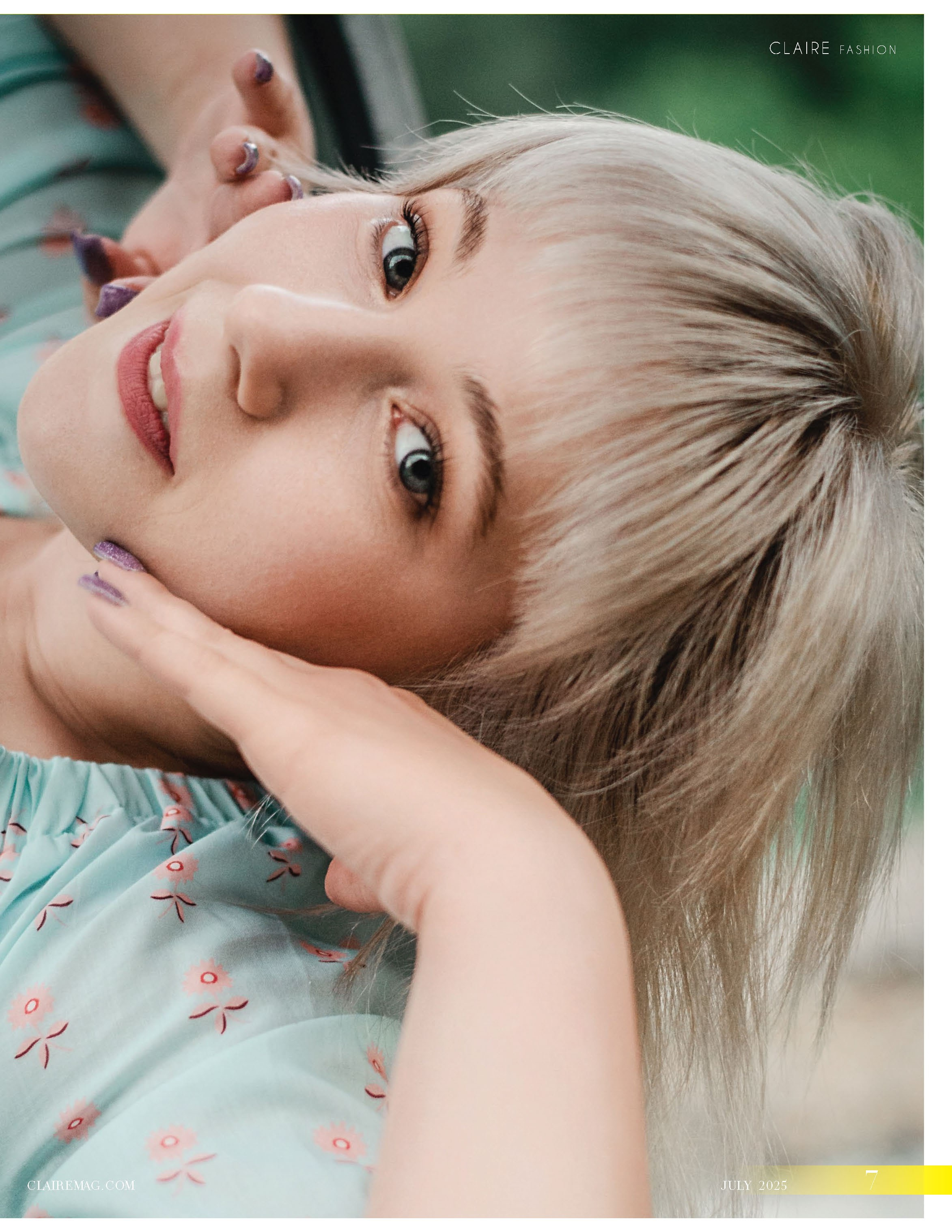 Съемка для международных журналов в Брянске