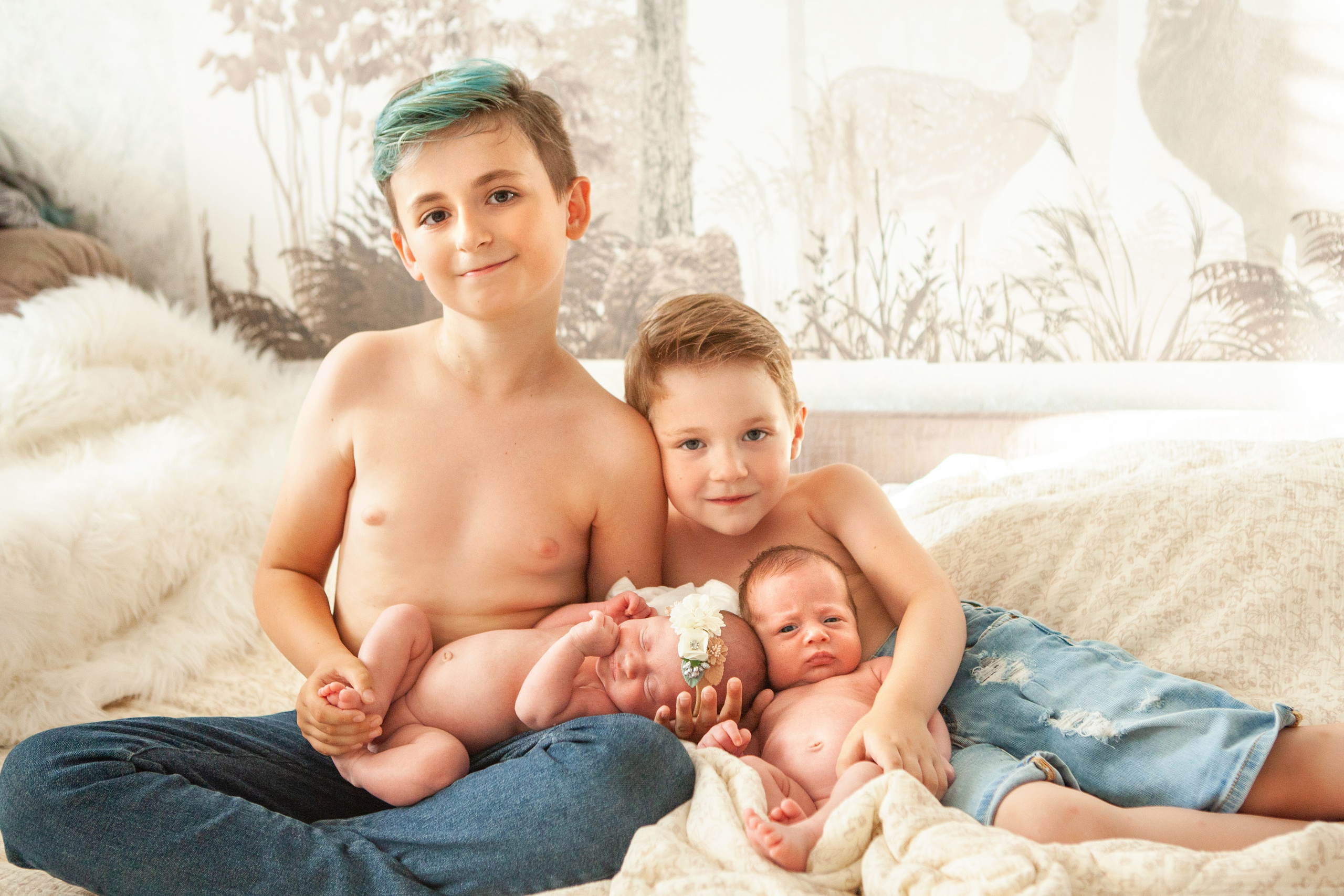 Двойняшки. Фотограф Ольга Ефремова