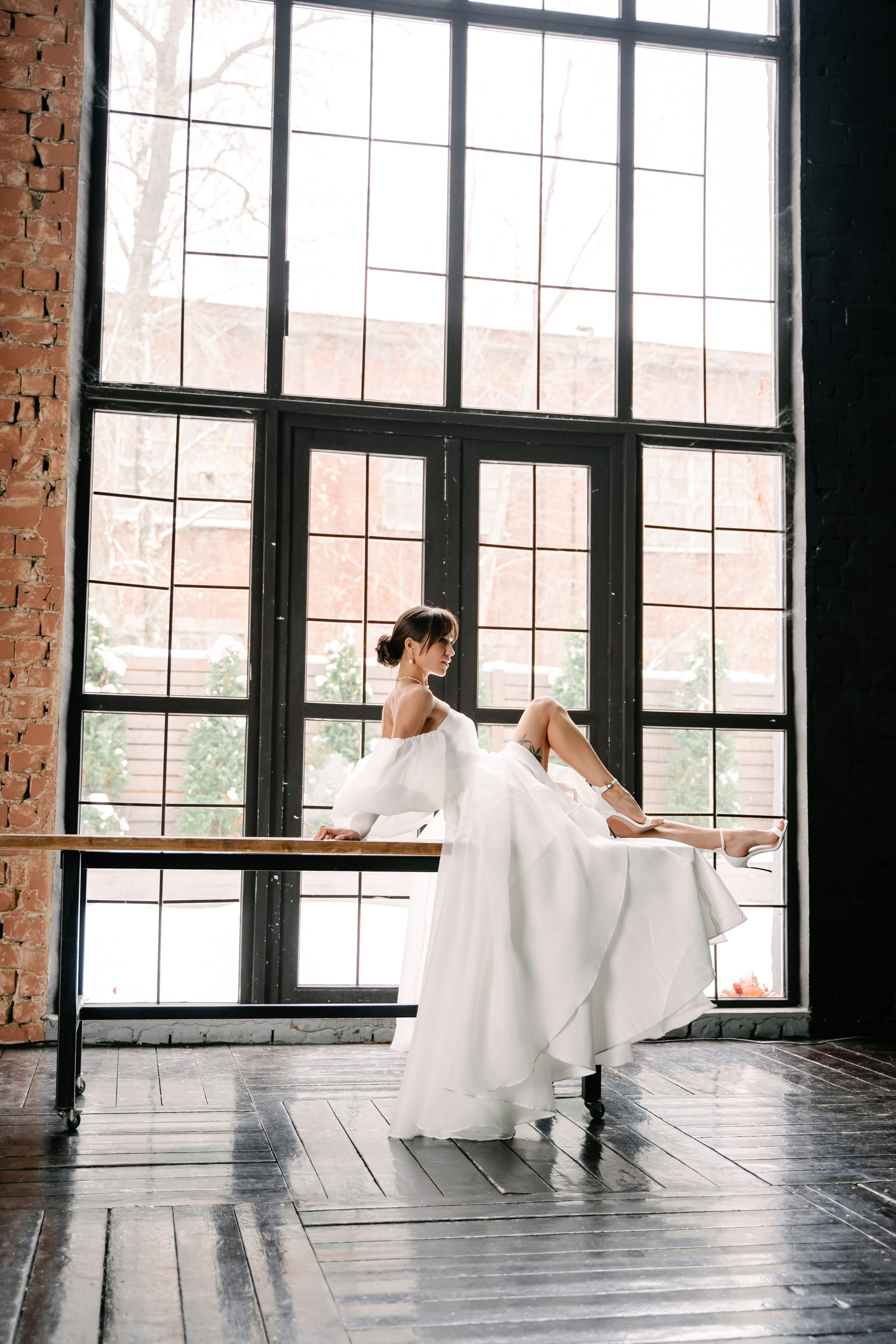 Свадебная фотосессия молодоженов в студии. Свадебный и семейный фотограф из Воронежа|Москвы Бубнова Екатерина