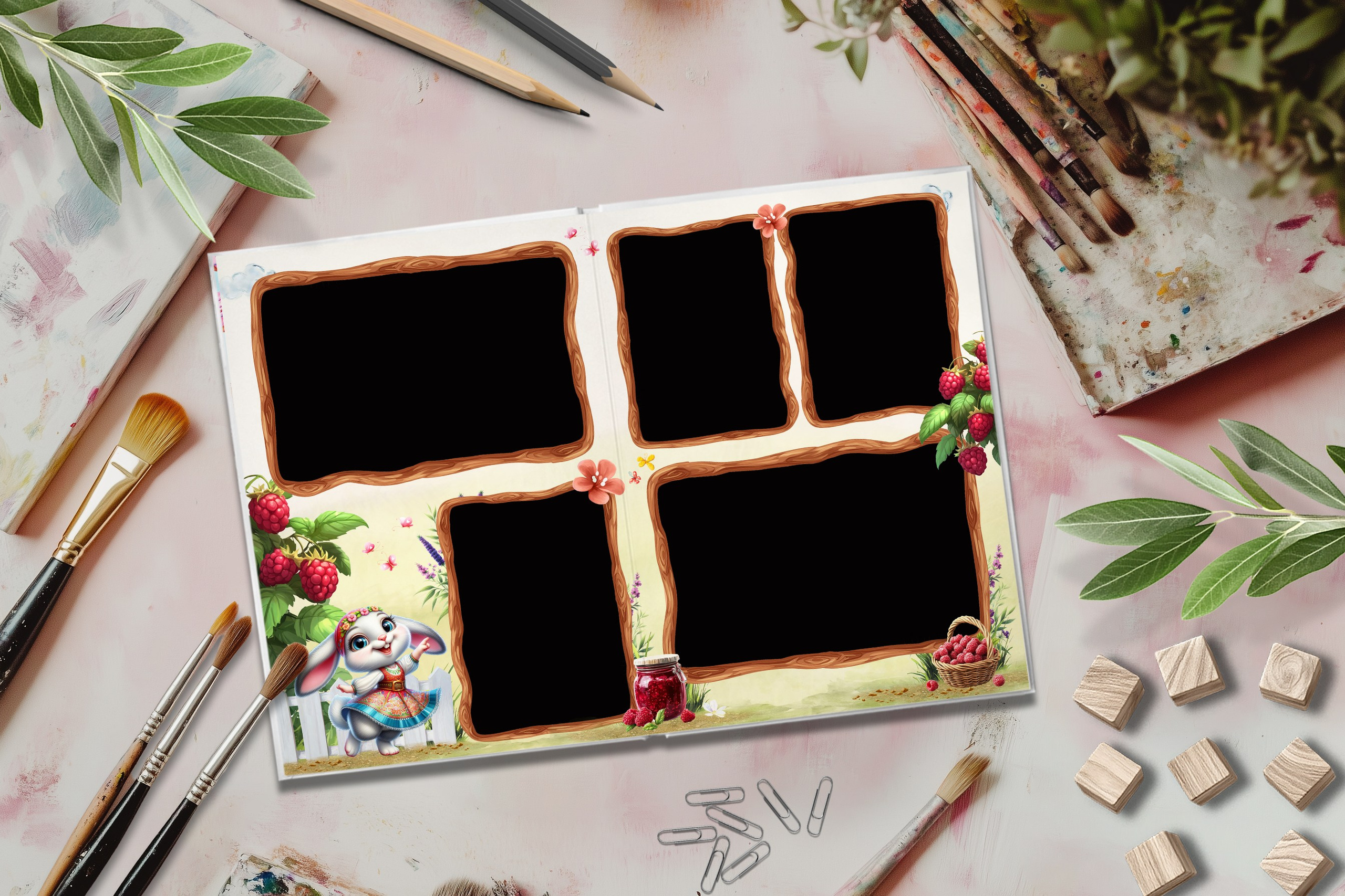 Дизайн альбома «теремок». Выпускные альбомы в Подольске Москве и МО