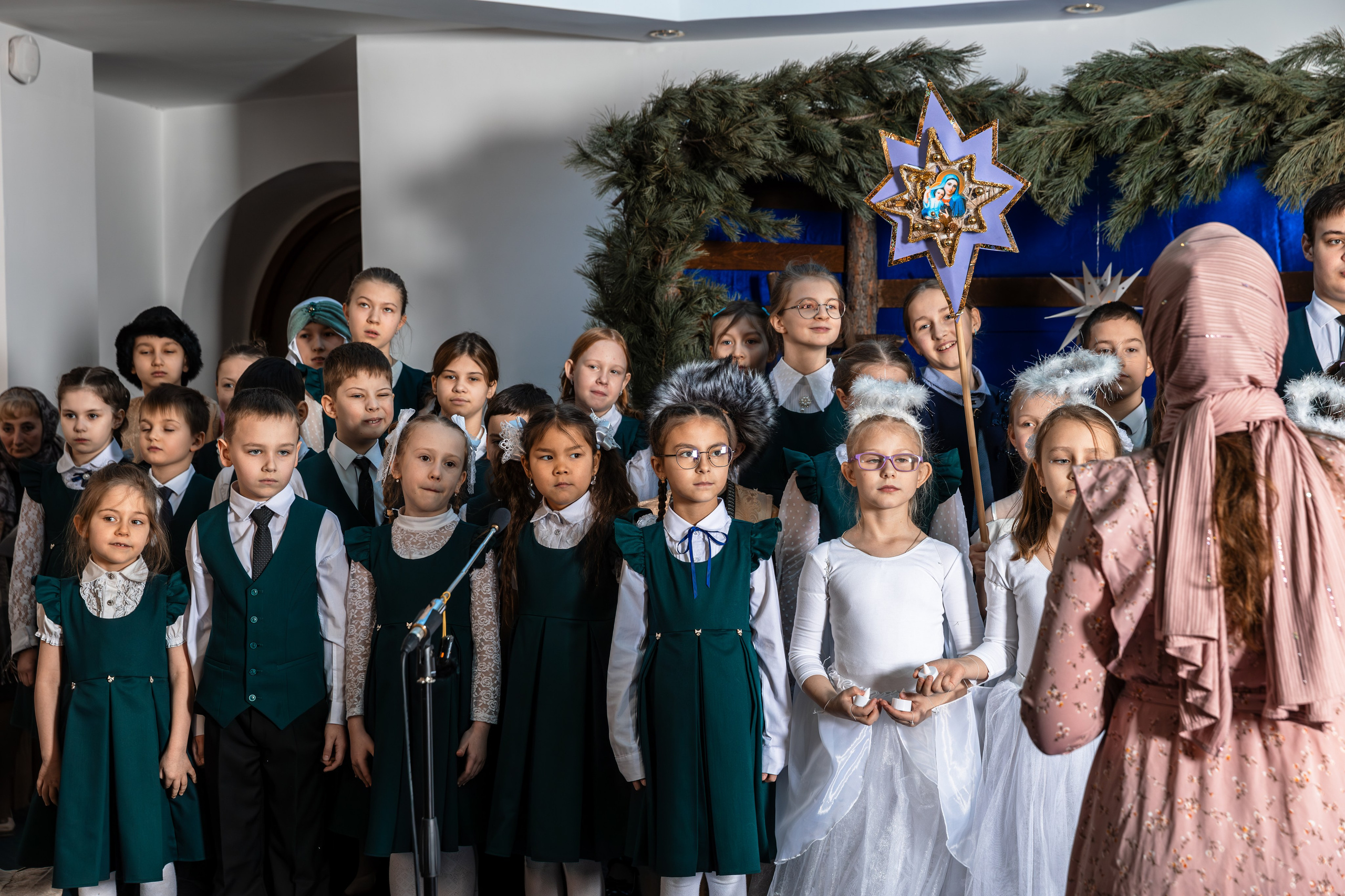 Рождество Воскресная школа 2025. Фотограф Таинств Крещение и Венчания г. Магадан Власова Ульяна