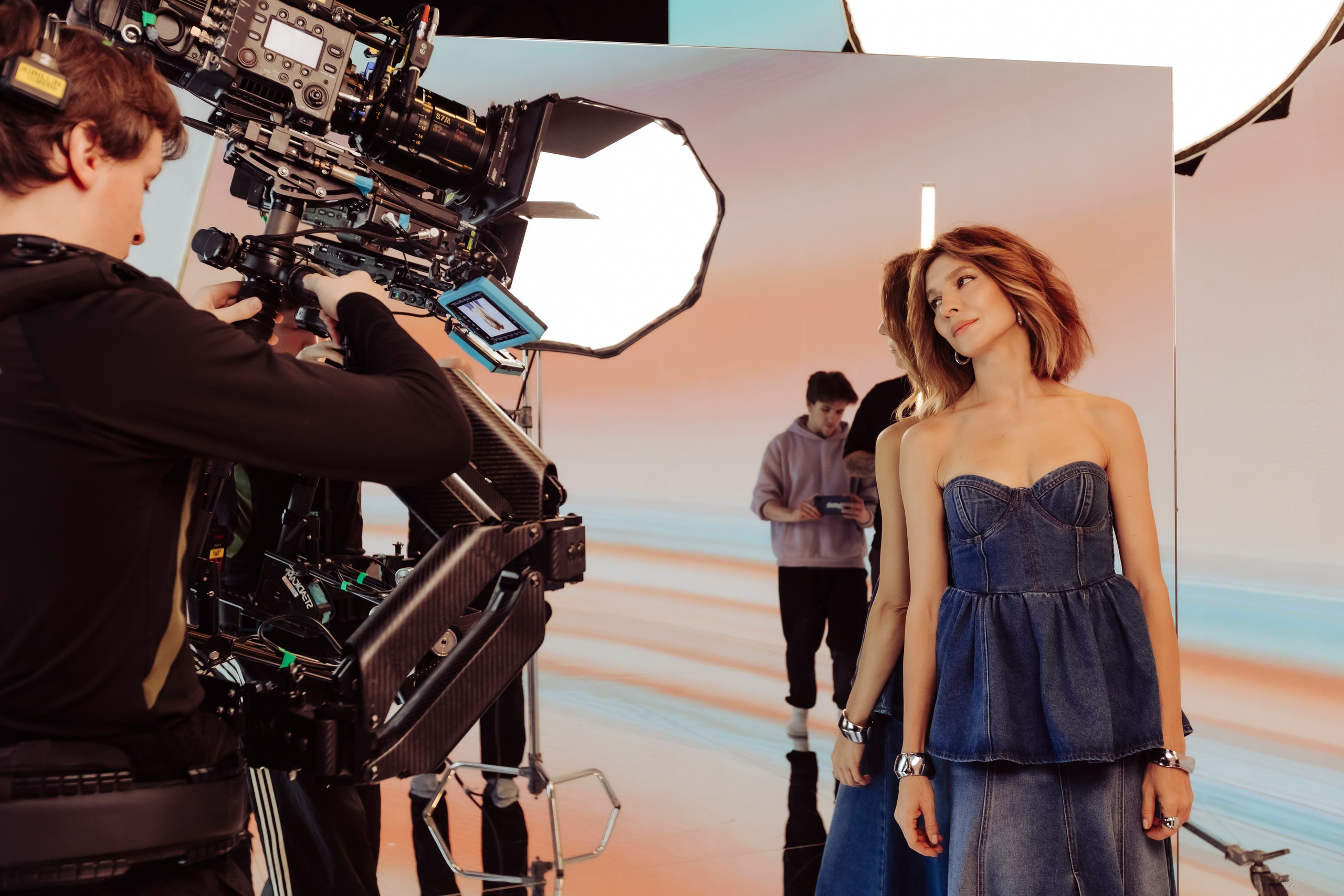 Lamoda backstage с Еленой Подкаминской. Репортажный, event, концертный и backstage фотограф из Москвы Виталий Кривцов