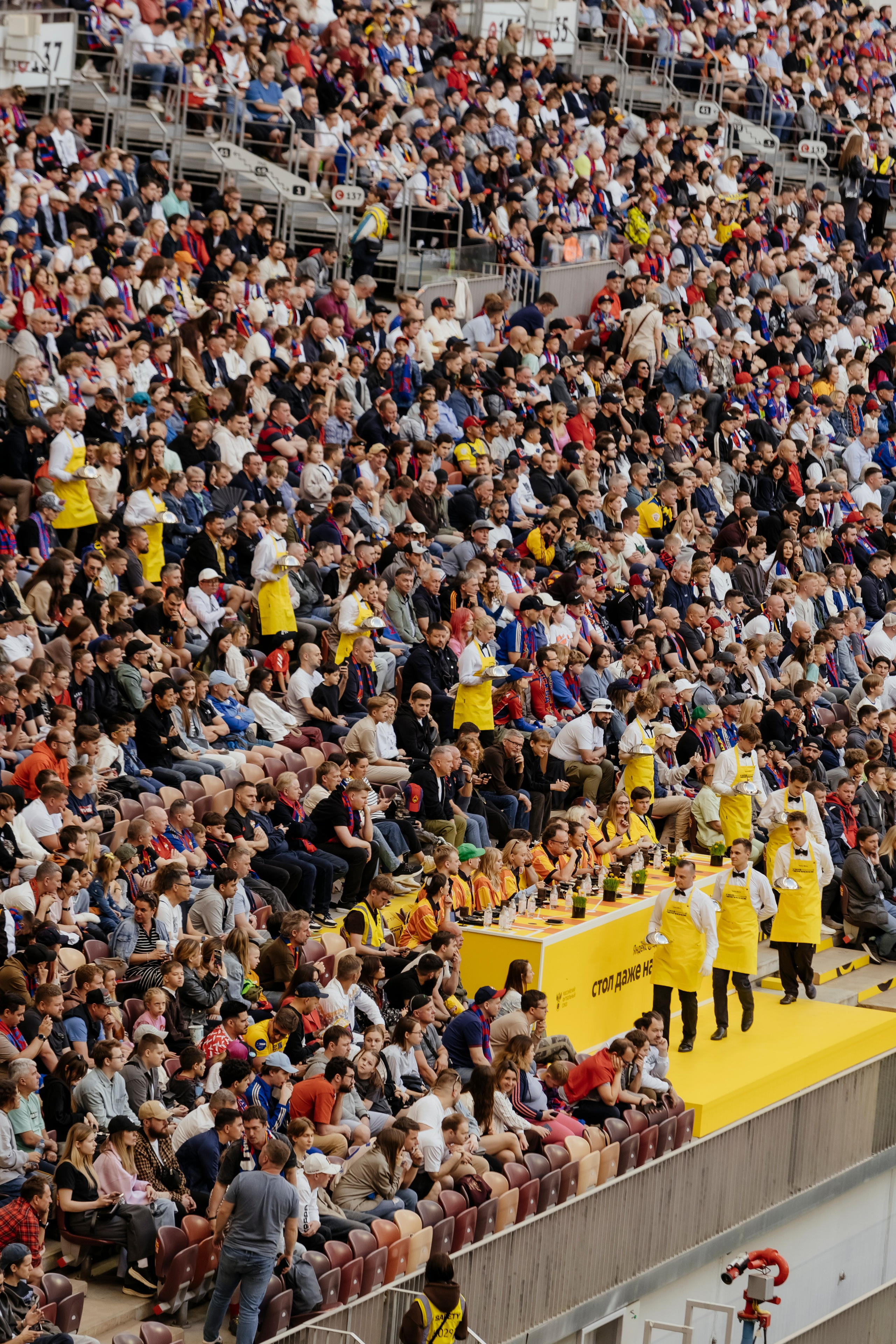 Яндекс Еда x Burger King На финале кубка России по футболу. Репортажный, event, концертный и backstage фотограф из Москвы Виталий Кривцов