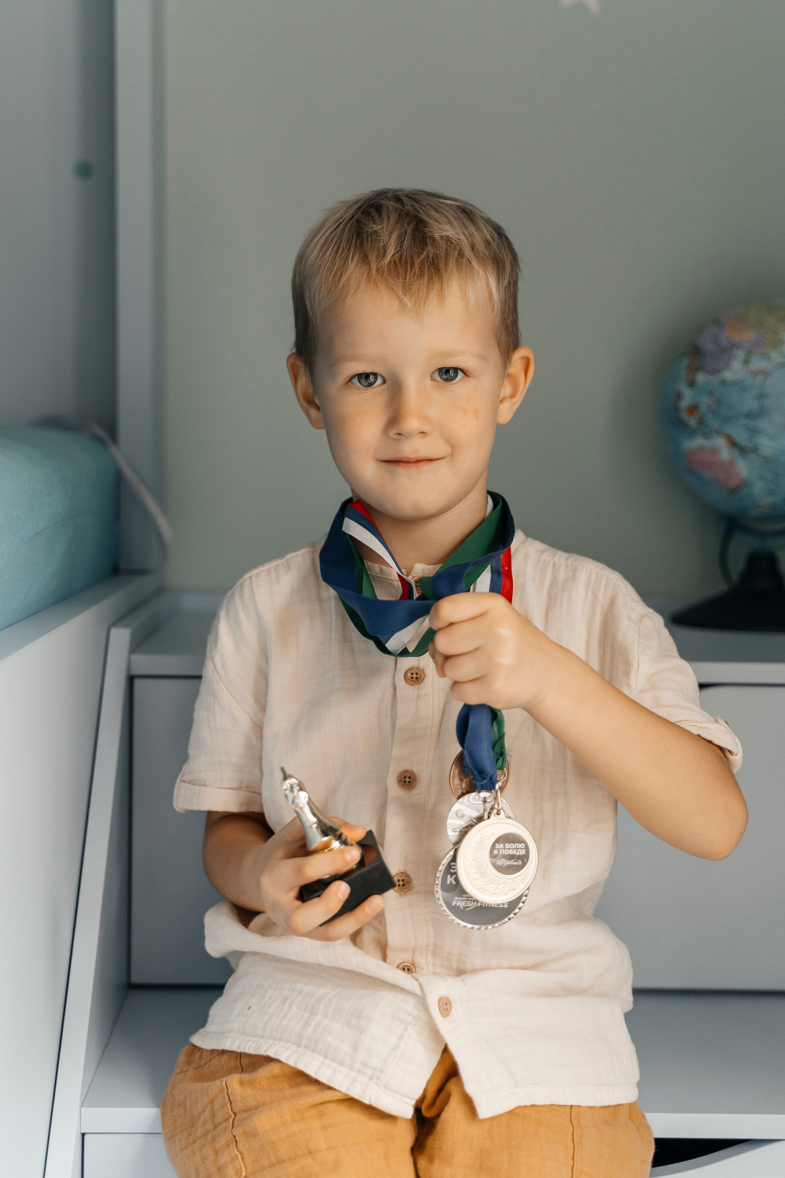 Ваня, Лара и Миша. Волик Мария