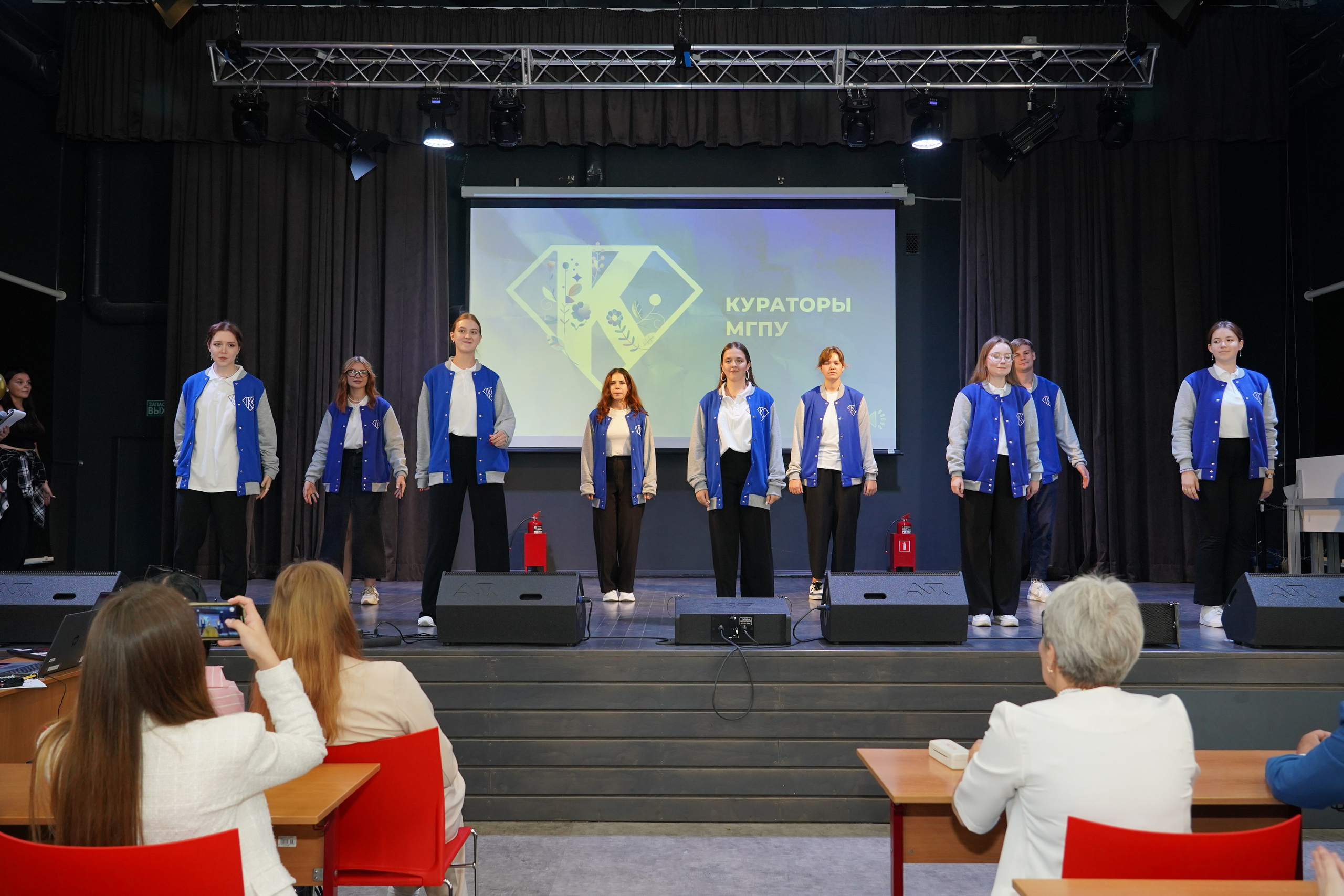 Съемка университетского мероприятия