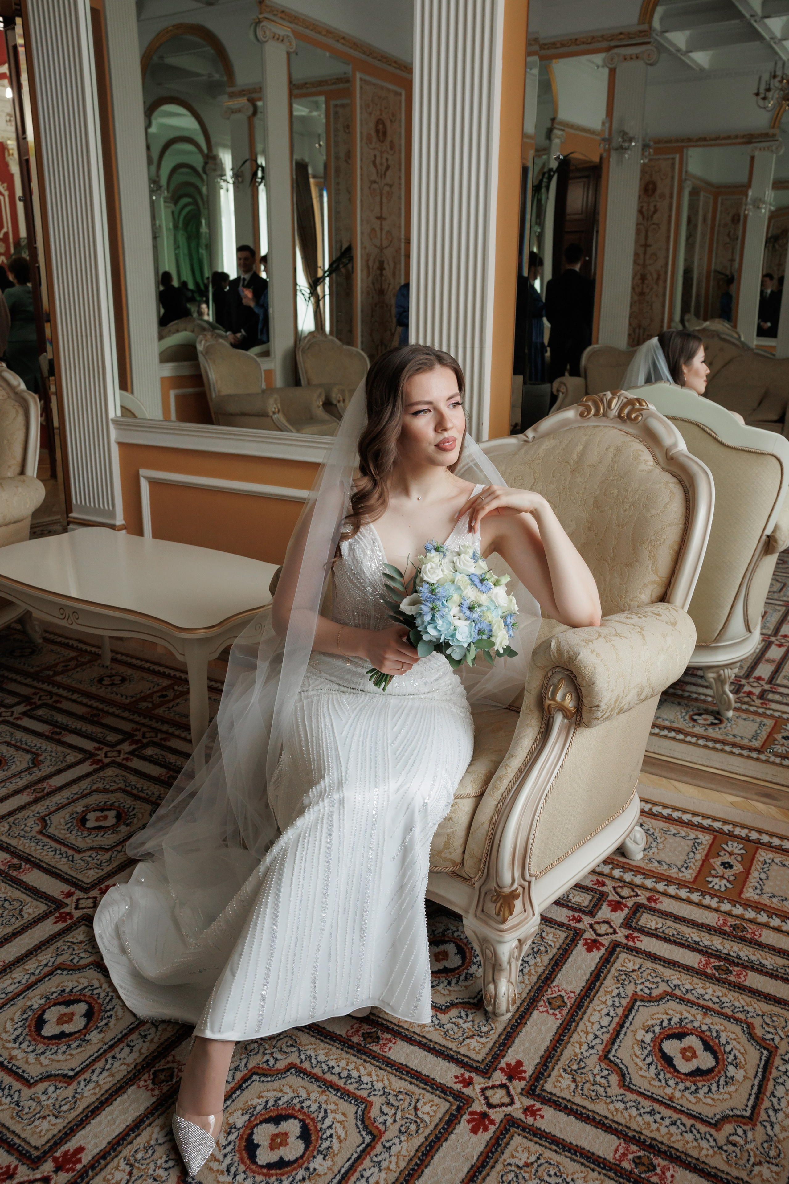 Даша и Дима, Грибоедовский ЗАГС. Свадебный и репортажный фотограф (Москва, Королев и другие)