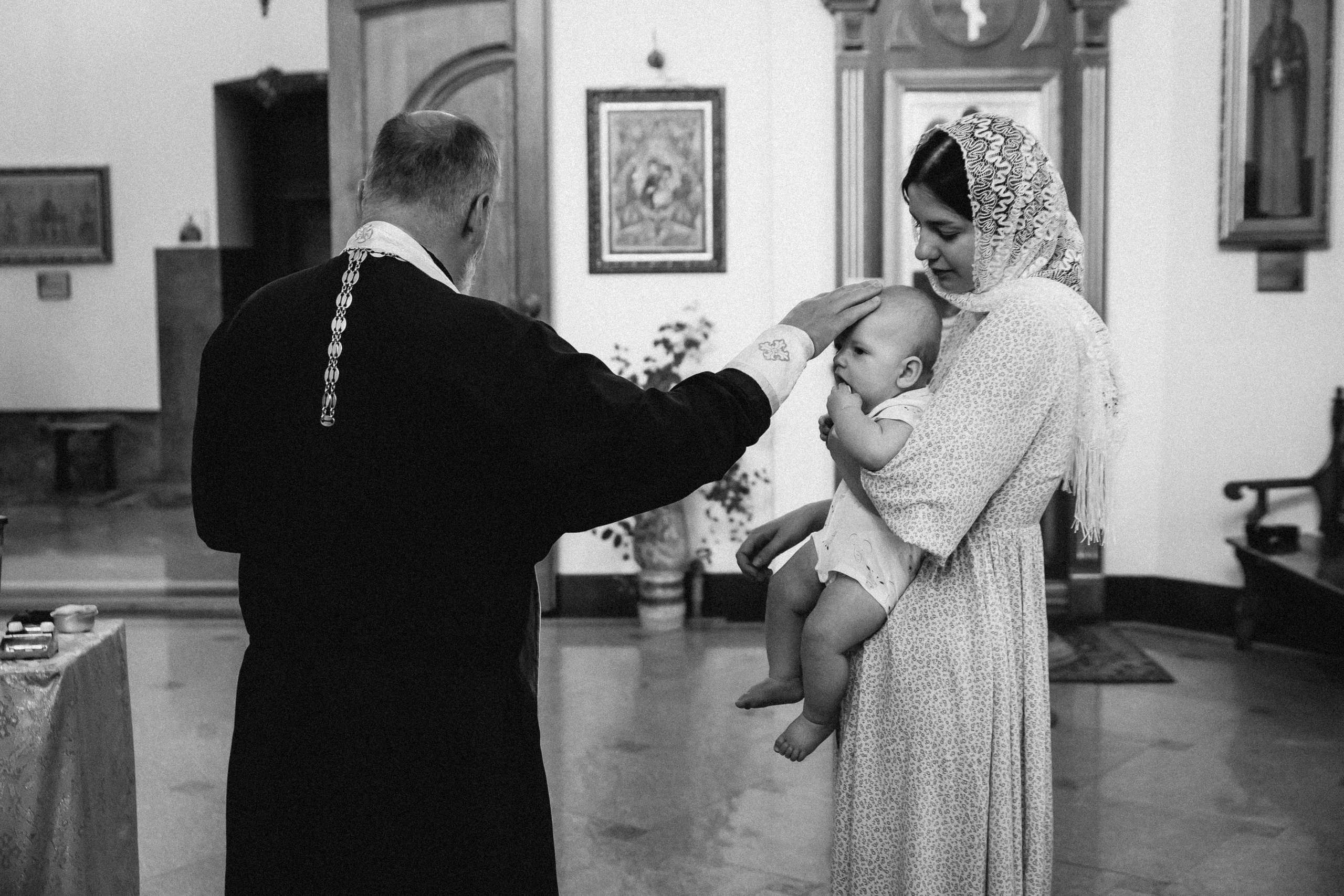 Крещение Роберта. Семейный фотограф Минск Усова Ольга