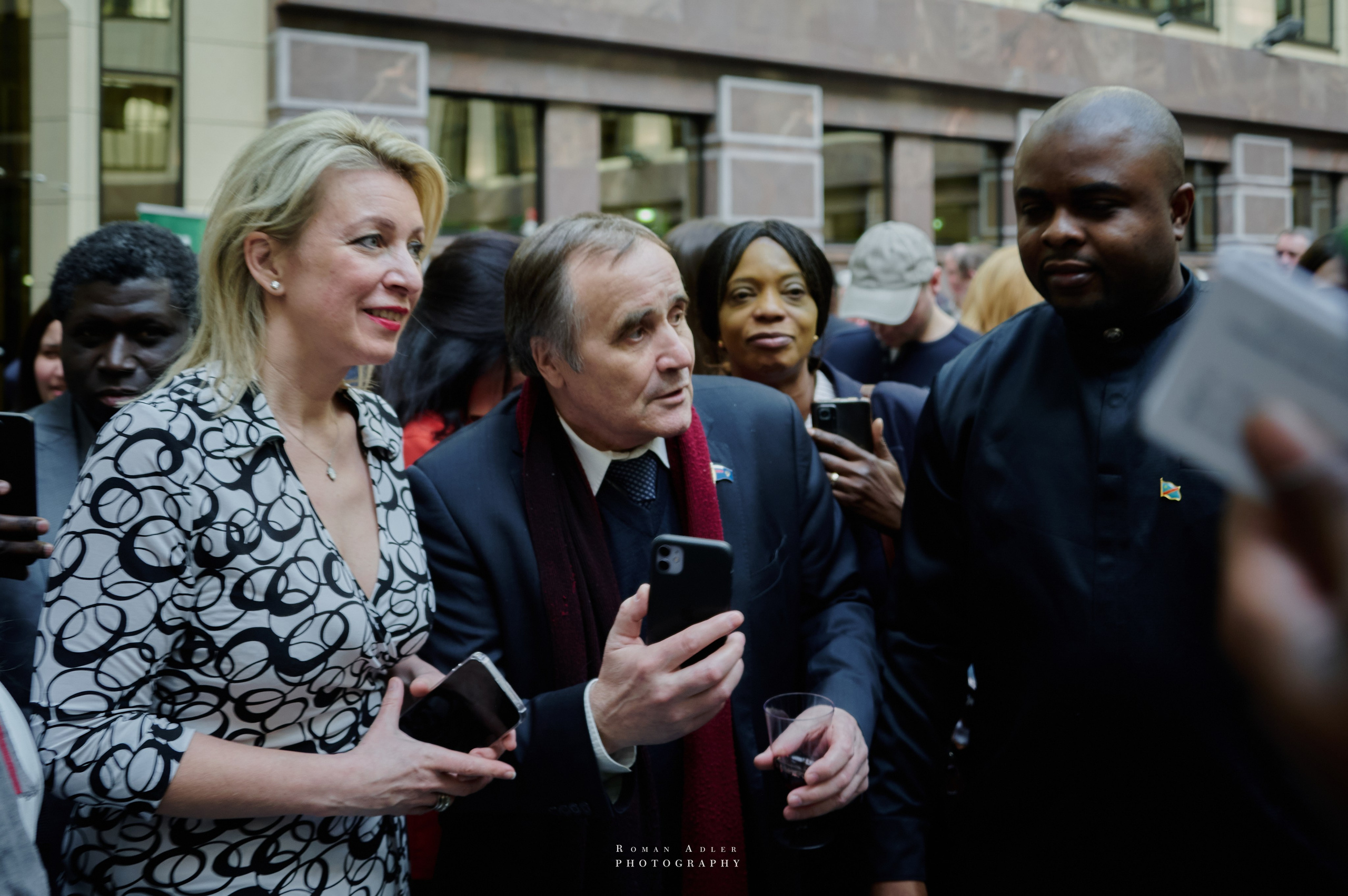 Презентация киноленты «Black to USSR». Фотограф Роман Адлер