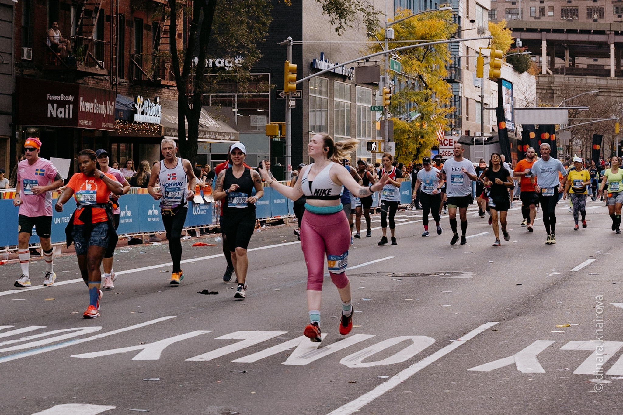 Marathon NYC ‘22. Dinara Khairova