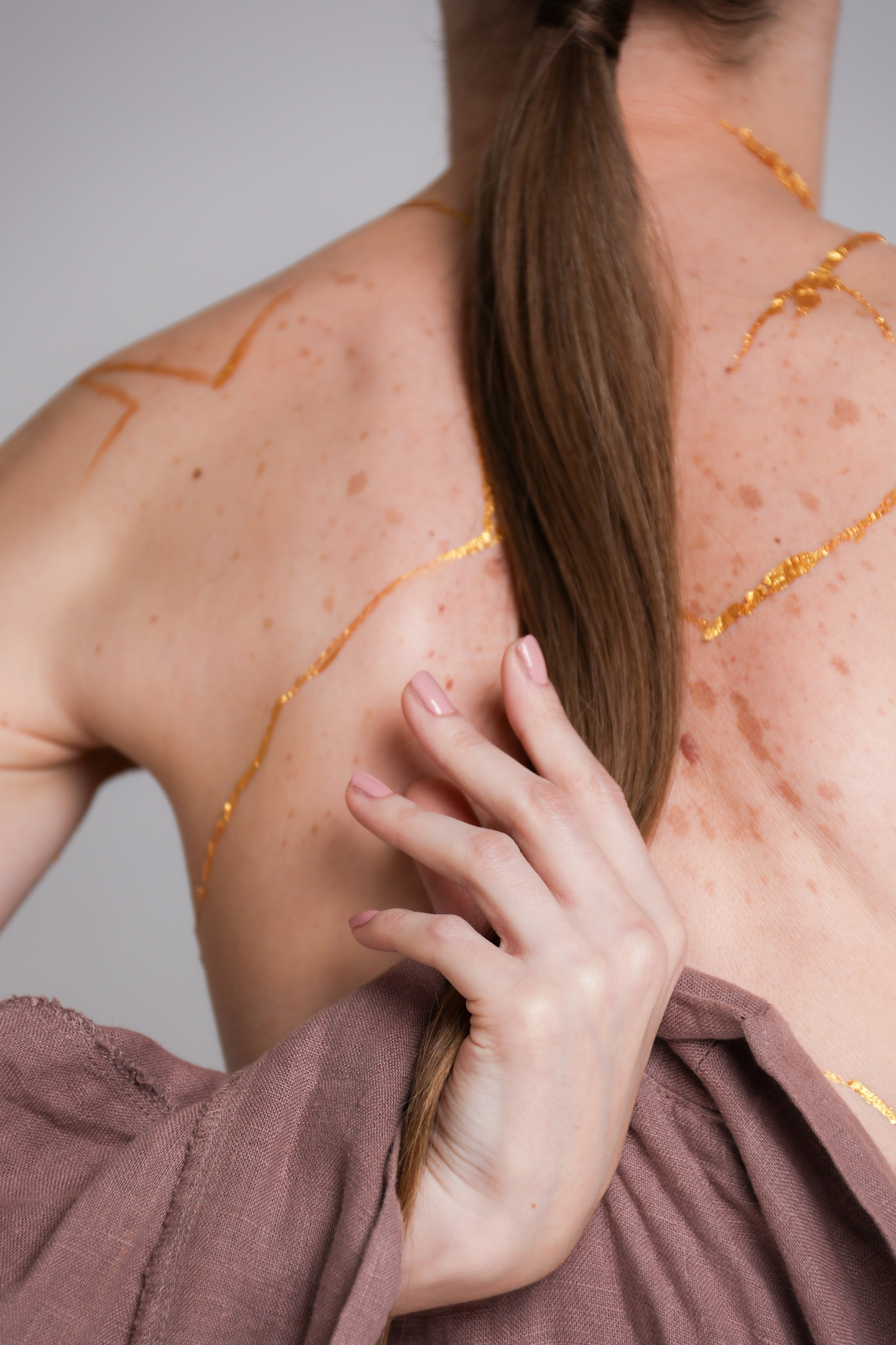 Фотопроект Кинцуги. Катя. Фотограф состояний Марина Савинская