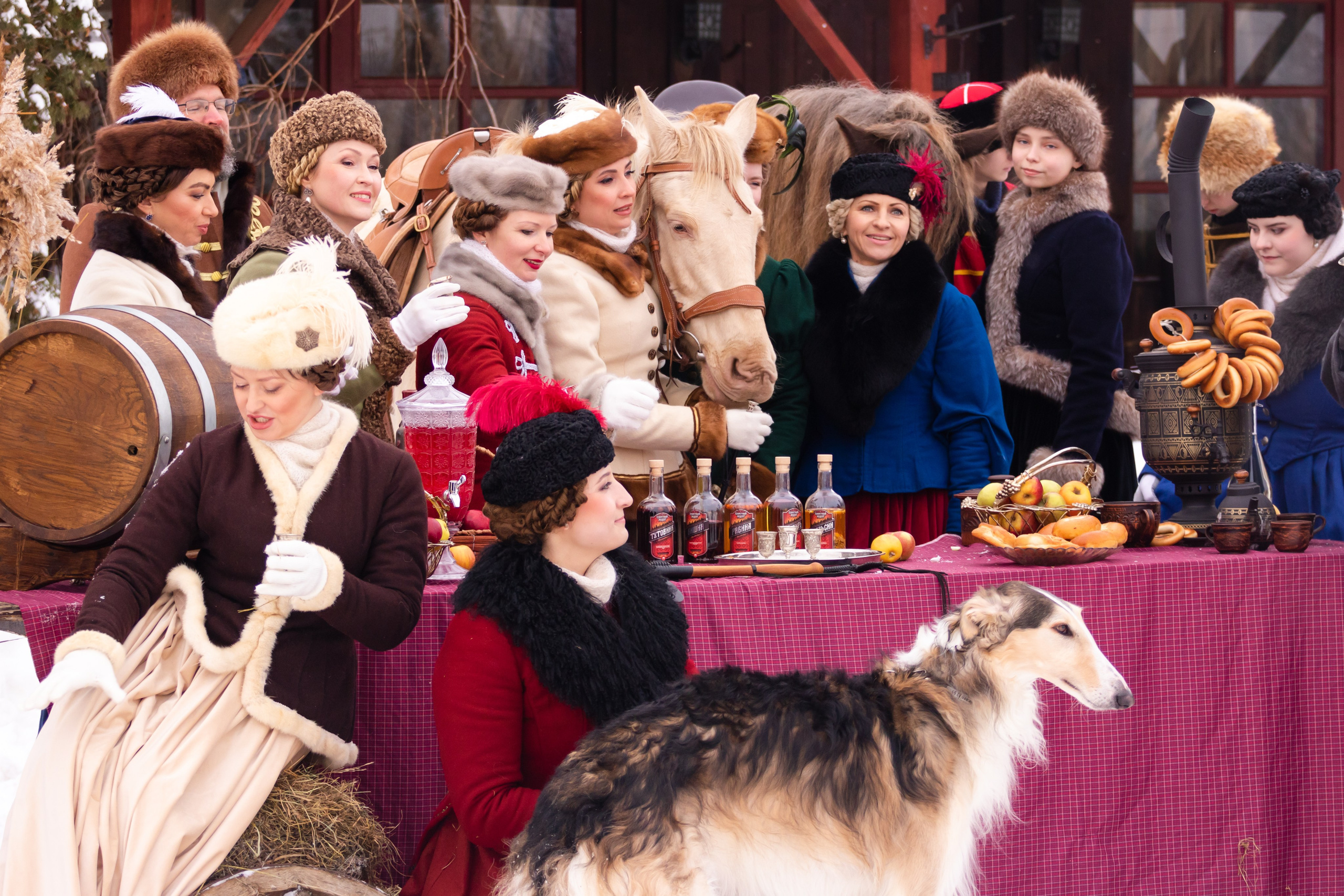 Конные охоты Аванпост 27 января 2024 г. Семейный и детский фотограф в Москве и Можайске Мария Бочкарева