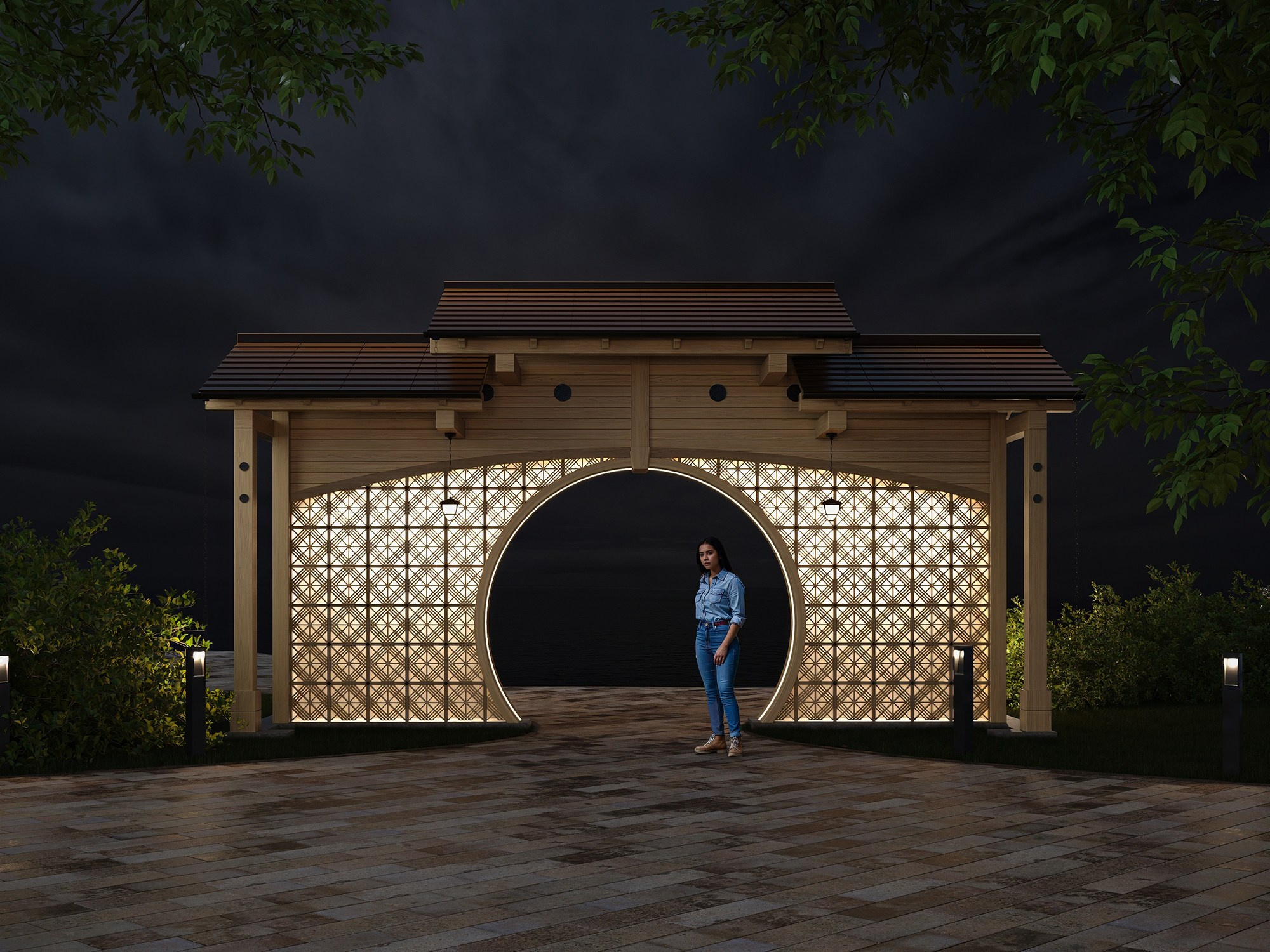 Exteriors. Architectural Visualization Studio ANVis3D