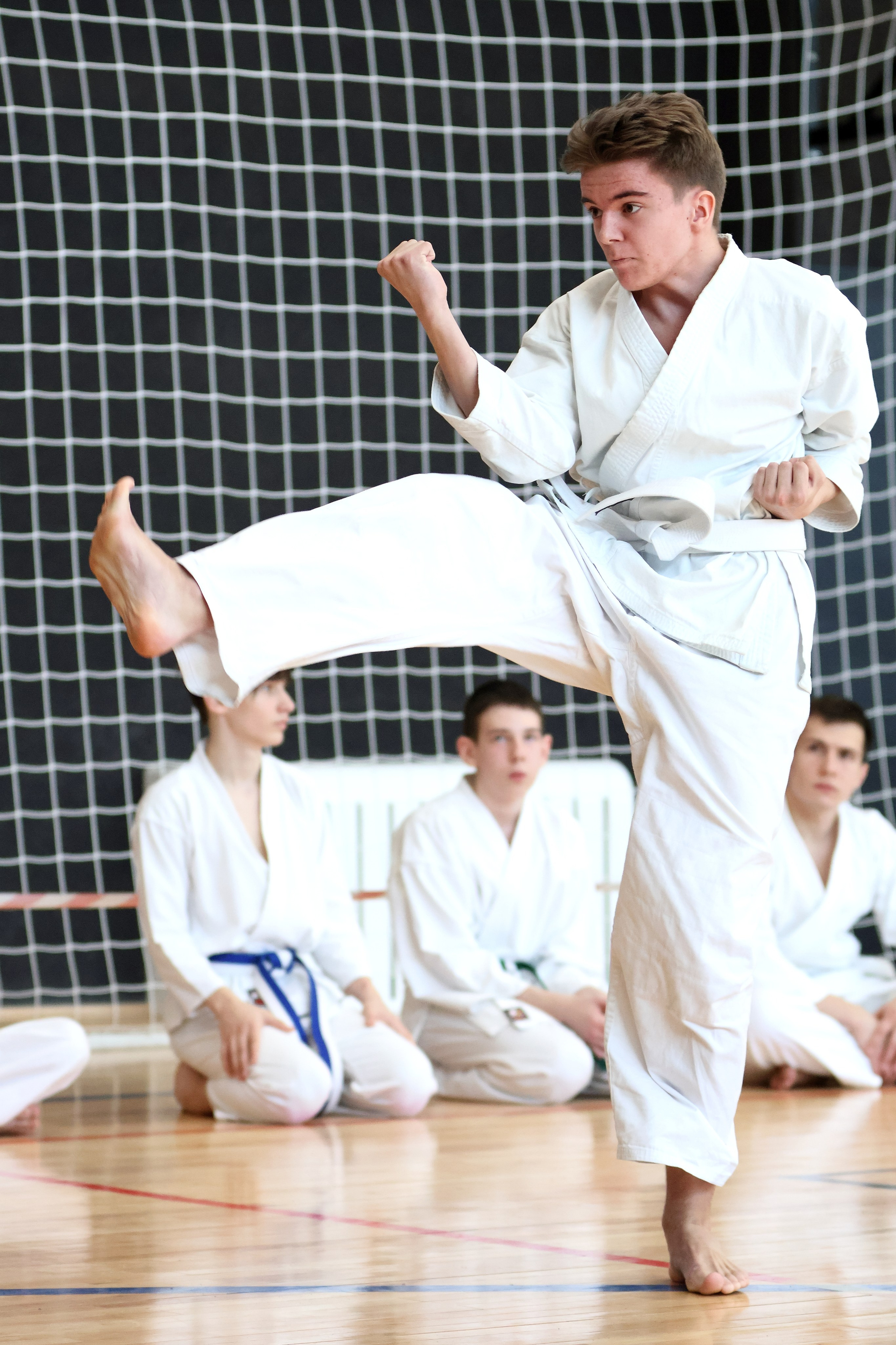 Соревнования по окинава каратэ (ката). Спортивный и репортажный фотограф Ермакова Светлана