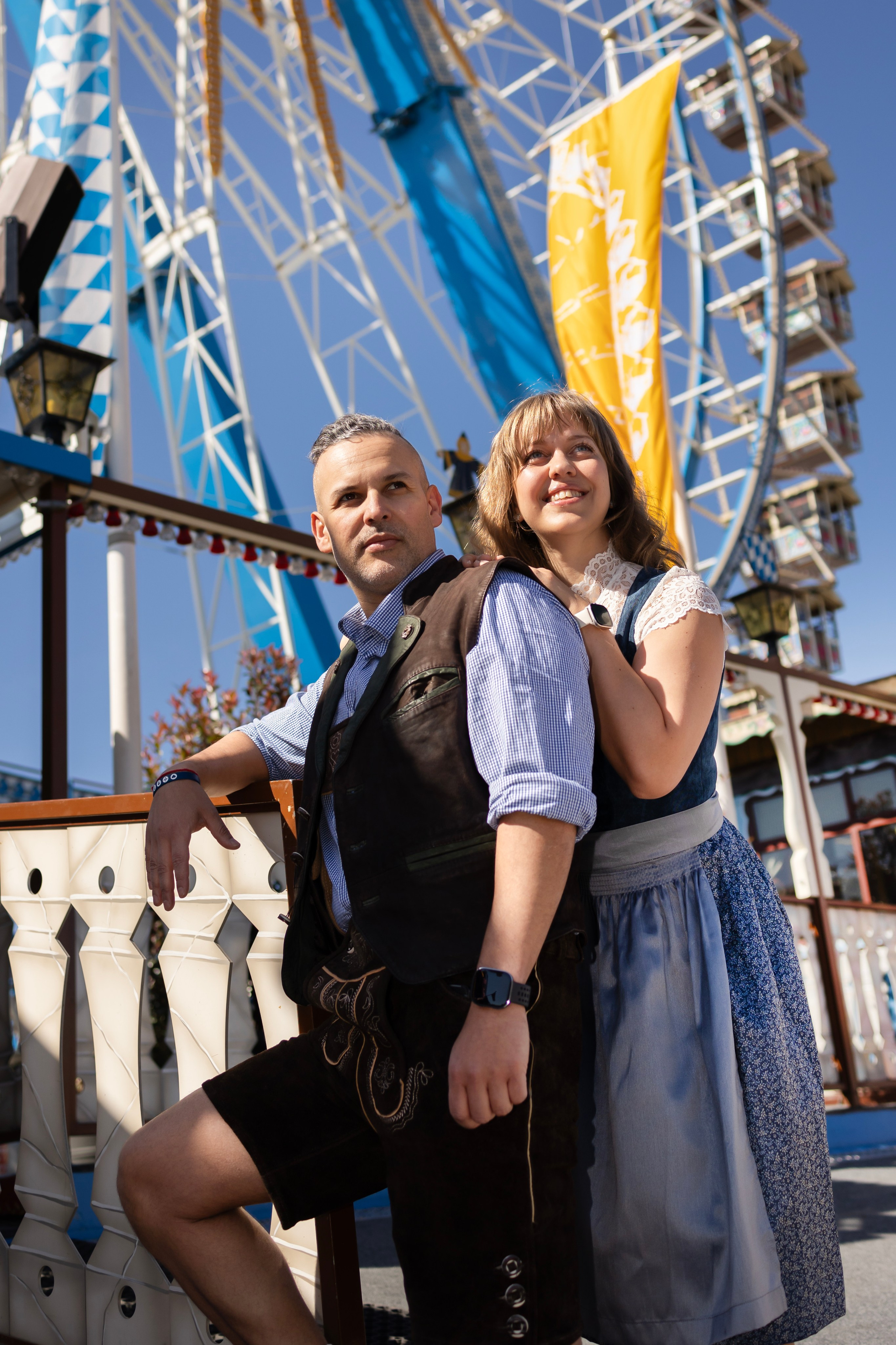 Frühlingsfest. Photographer in Munich