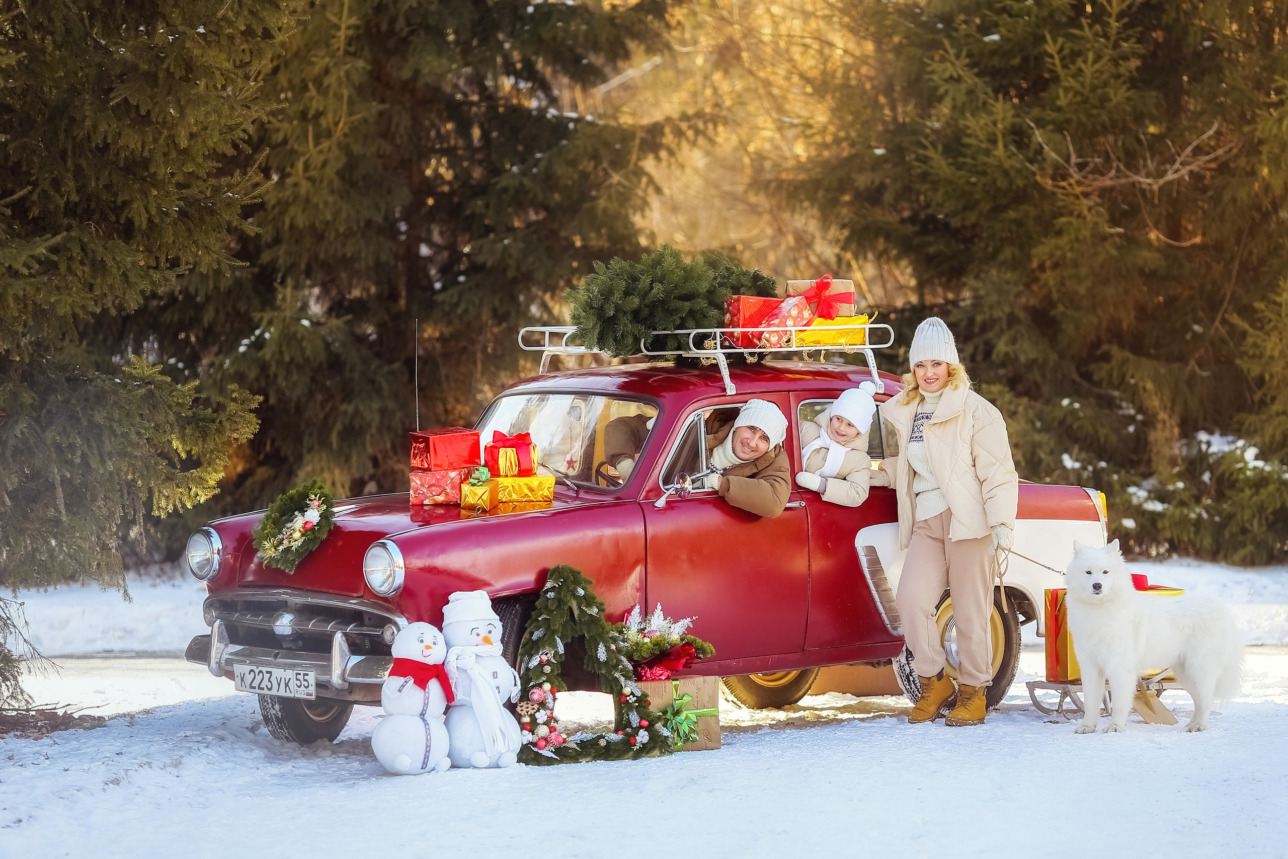 Семейная прогулочная фотосессия в Омске. Фотограф в Омске Таня Бережная