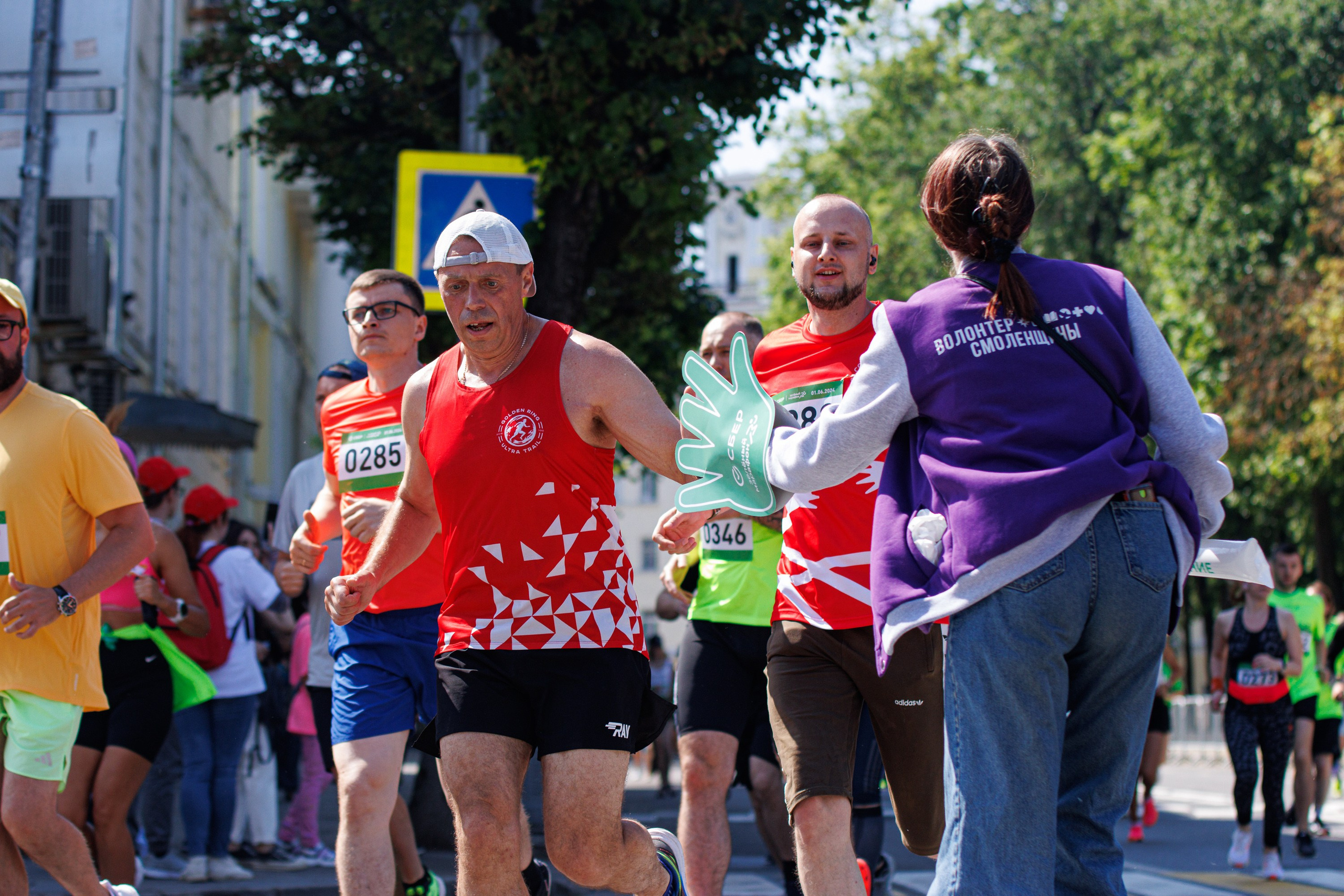 Зеленый марафон 2024. Спортивный фотограф Вадим Добедченков