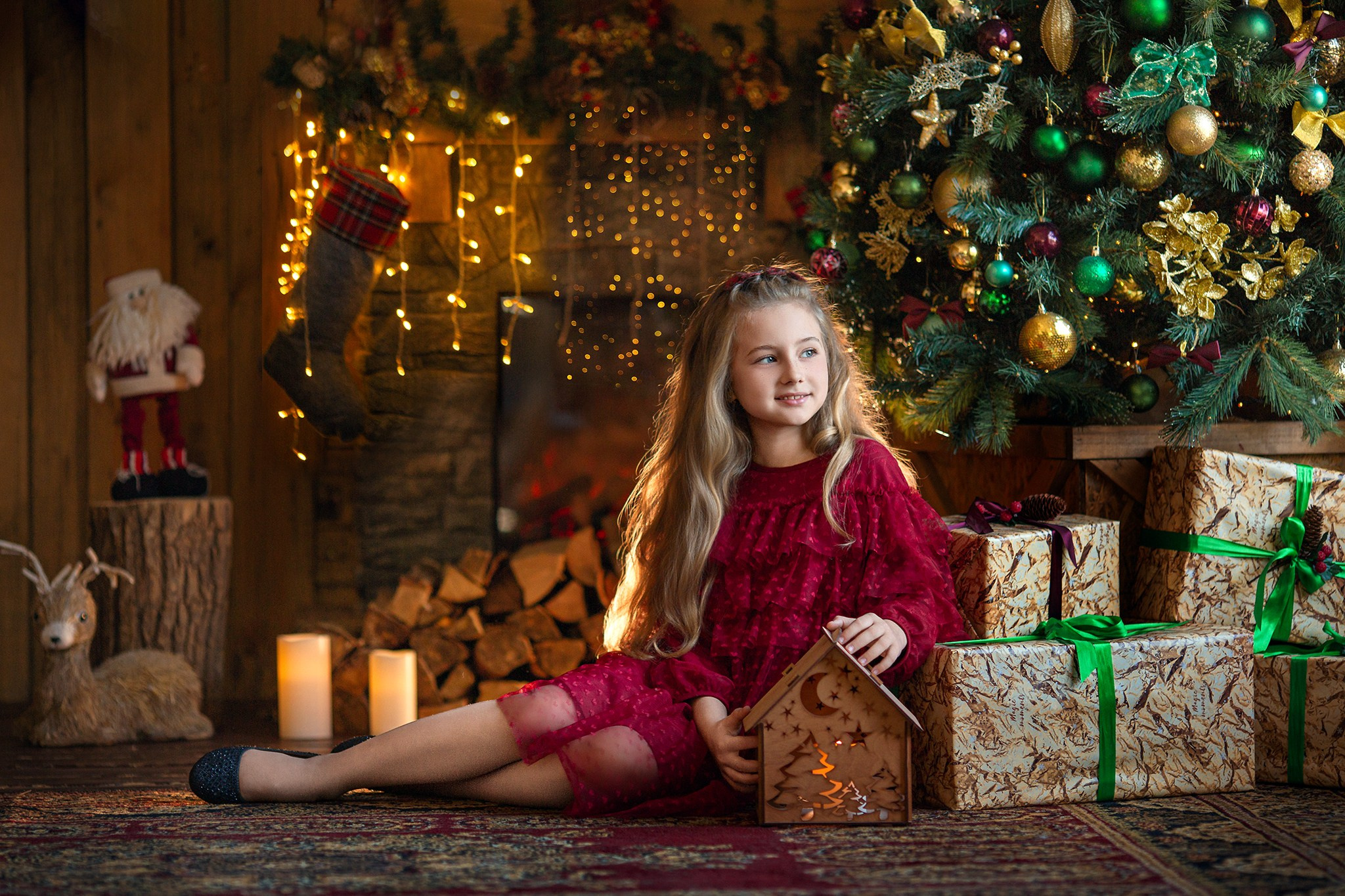Новогодние фотосессии. Детский и семейный фотограф Елена Михайлова в Москве