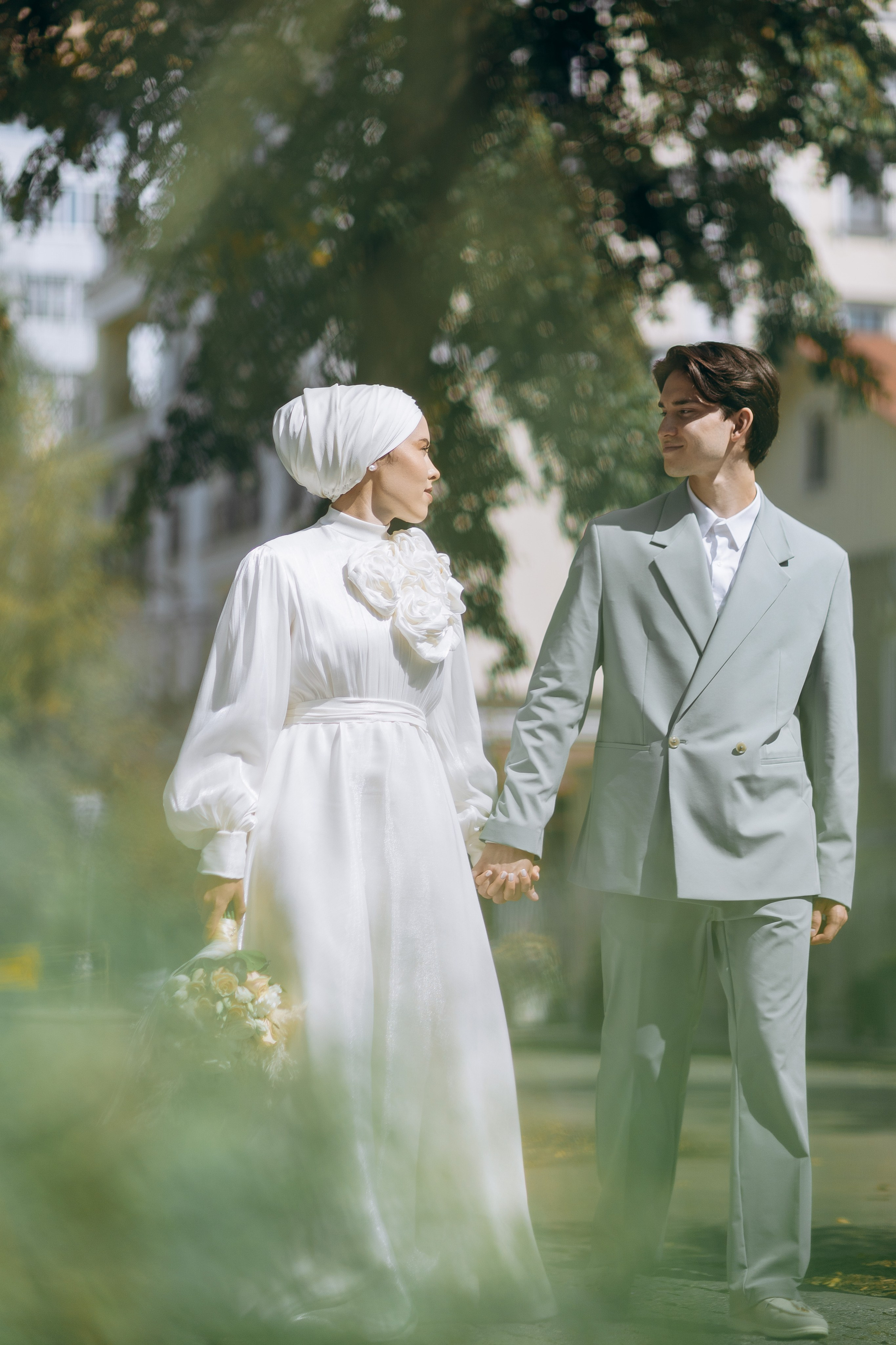 свадебная фотосессия на Малой Красной, свадебный фотограф Казань