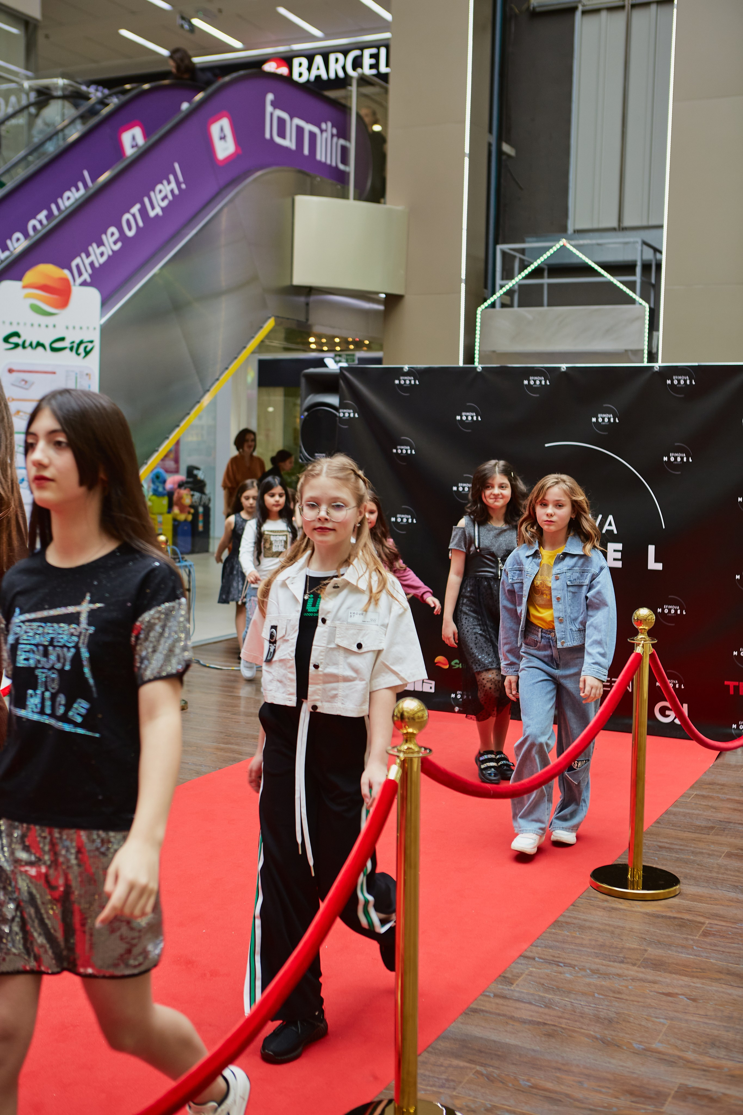 FASHION SHOW ТЦ Sun City. Efimova Model Agency