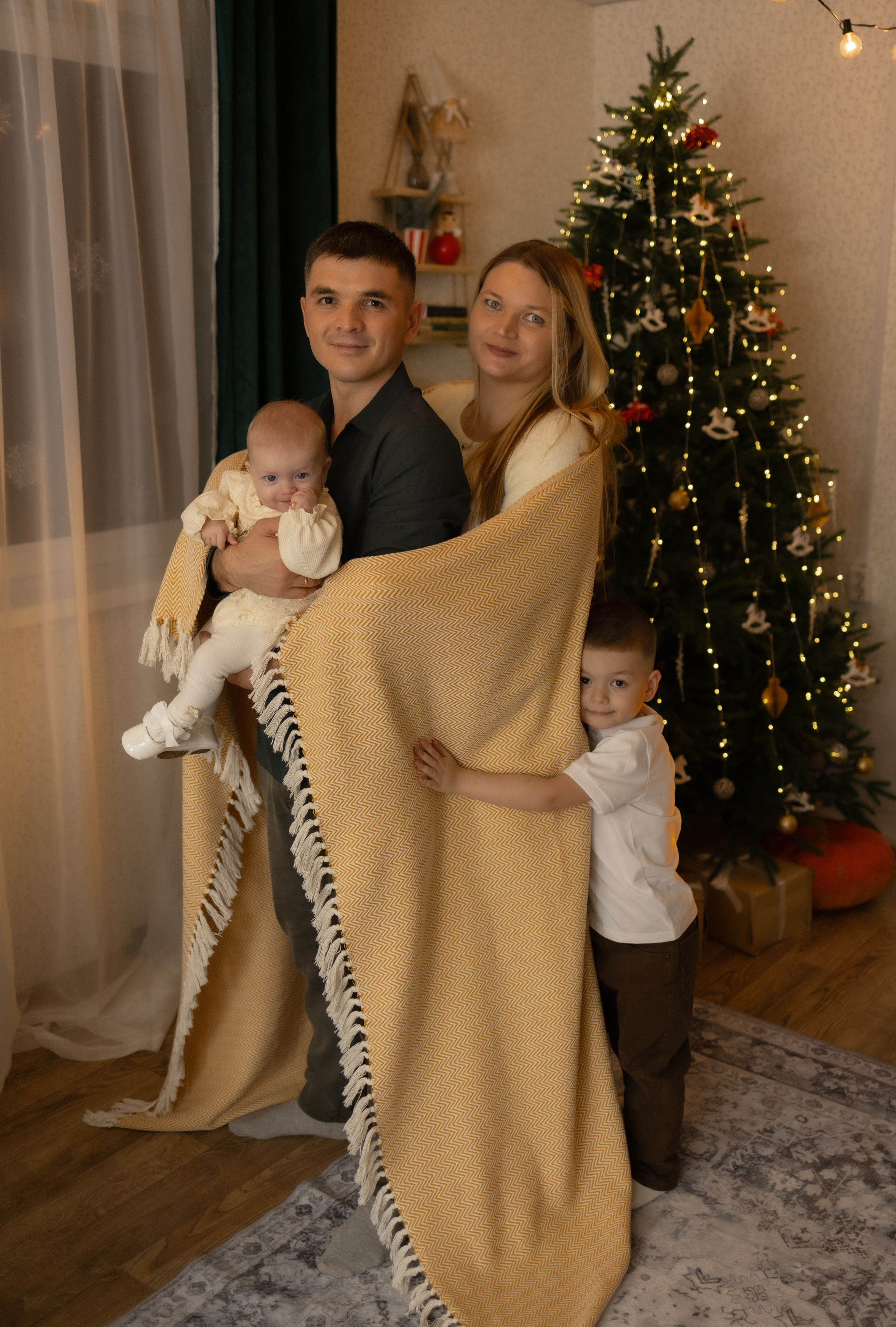 Семейная новогодняя. Фотограф Татьяна Семенова