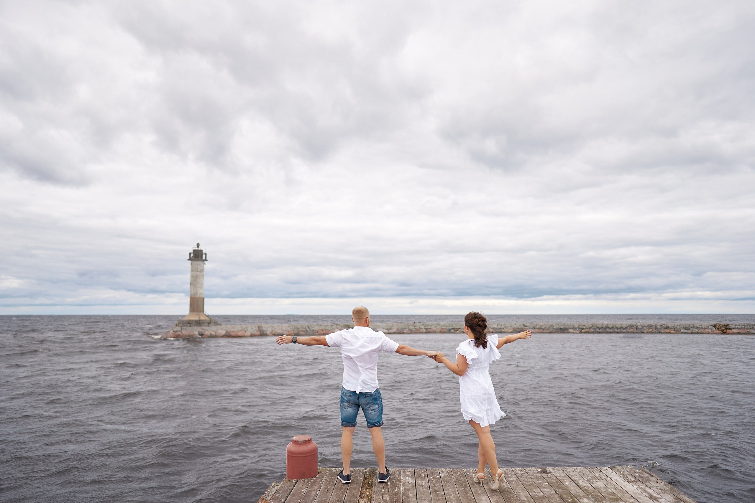 Семейная прогулка на Ладоге