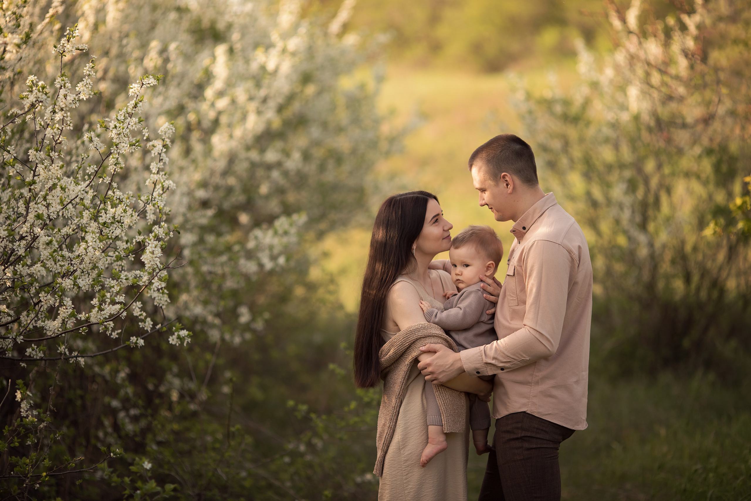 Первая весна. Семейный и детский фотограф в Саратове Полина Коткина
