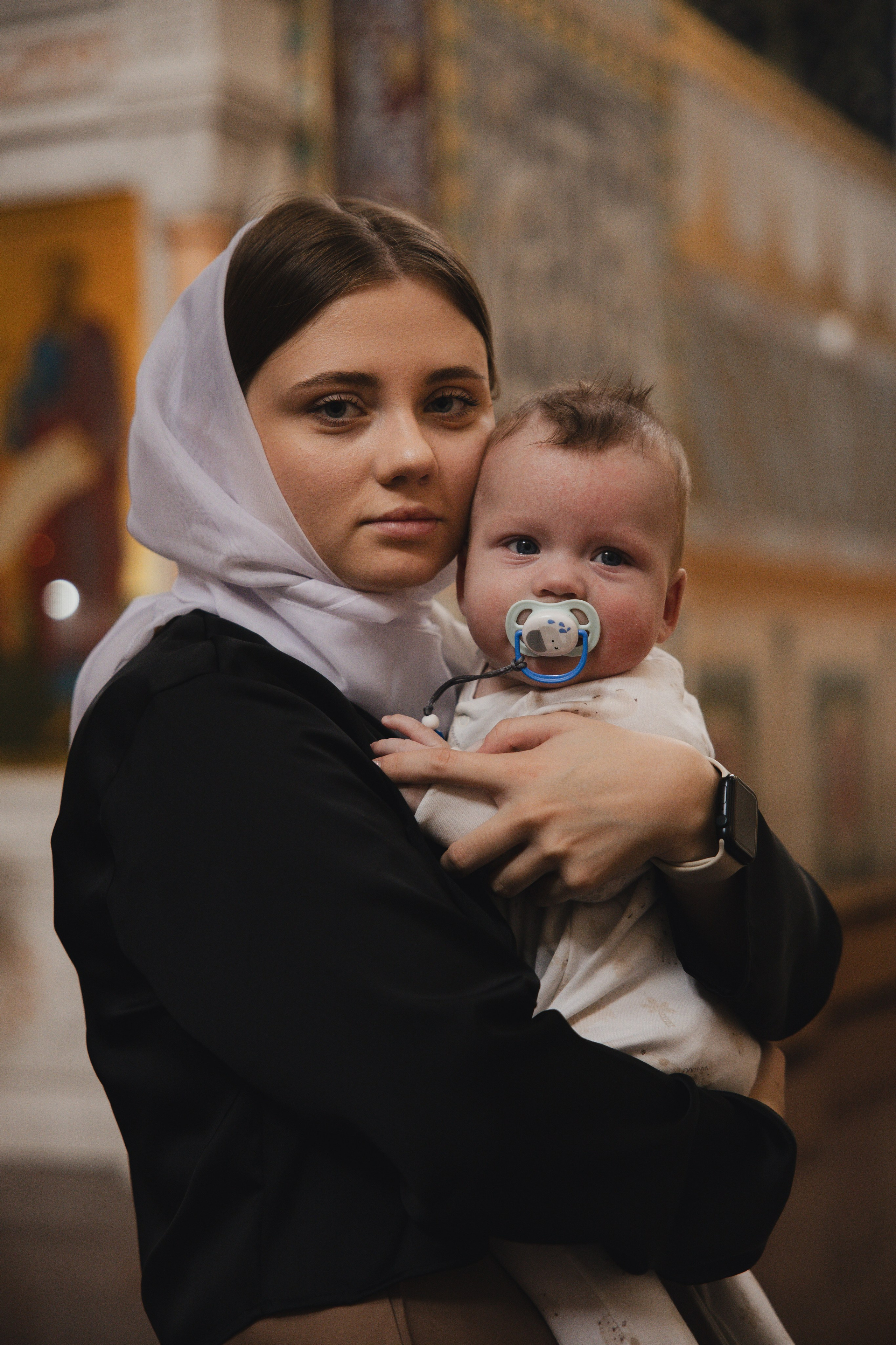 Крещение Кирюши. Фотограф Ломакина Анастасия