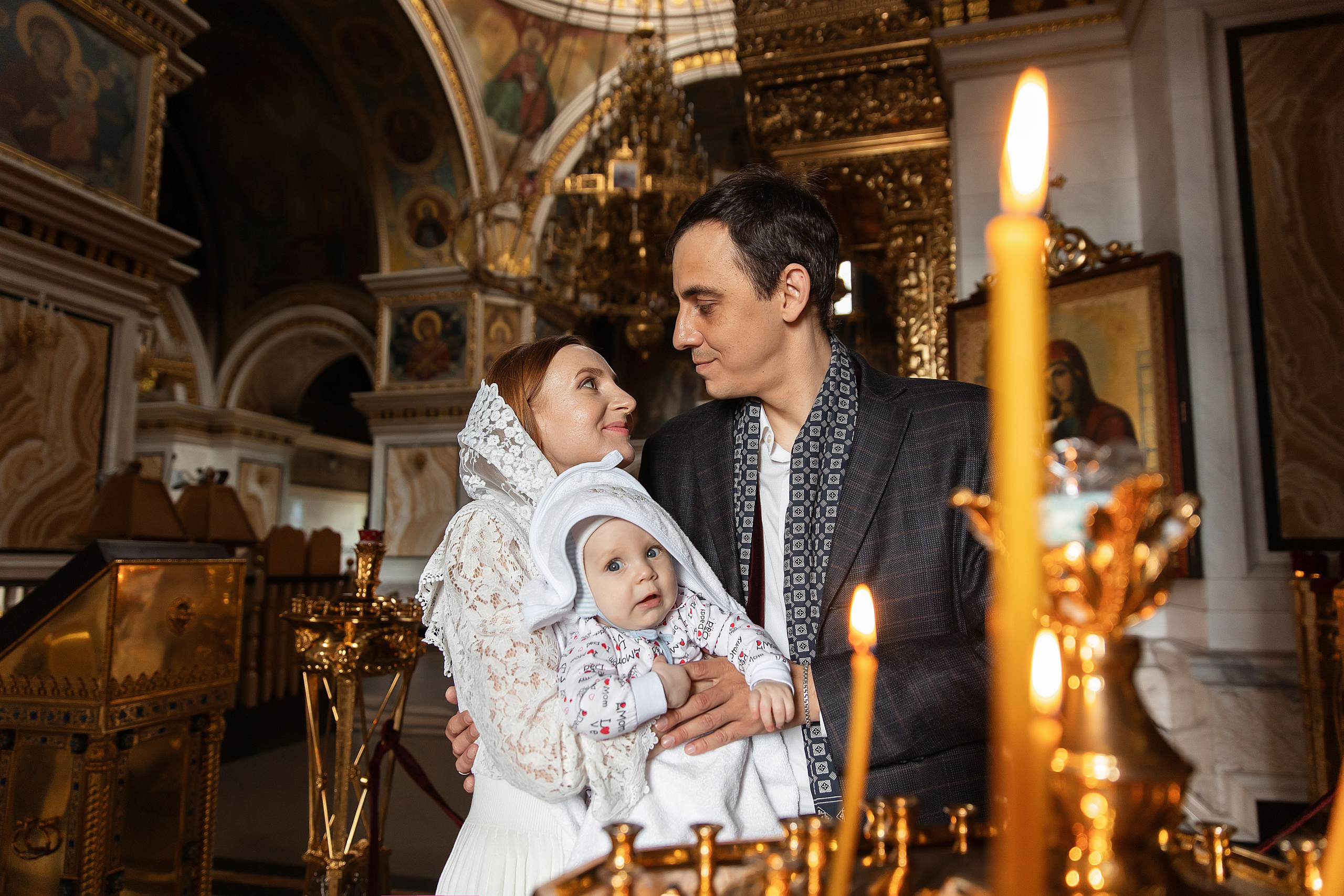 Крещение. Свадебный и семейный фотограф у Уфе Евгения Сазонова