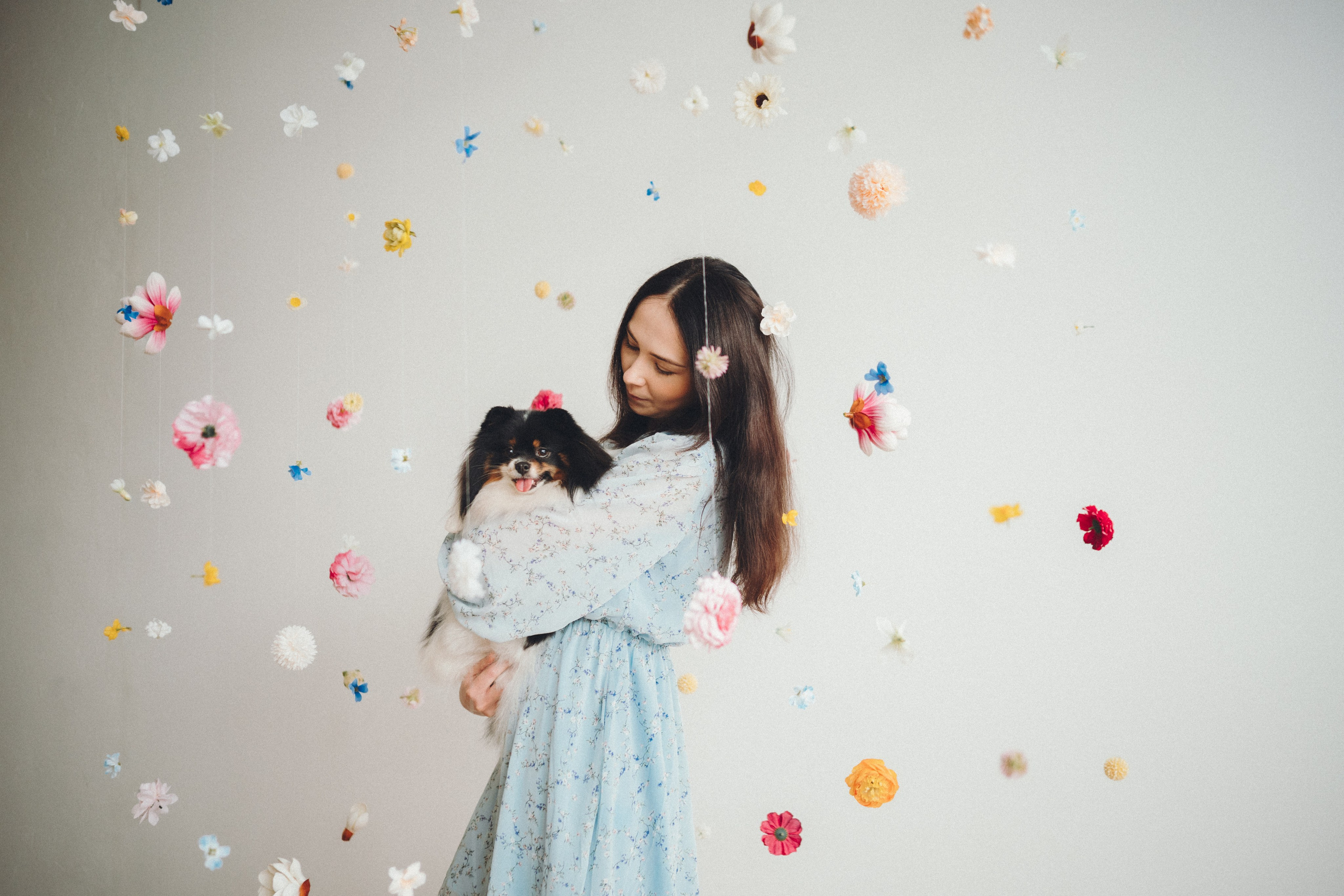 Алена и Люси. Семейный фотограф анималист Ананьева Мария — Москва