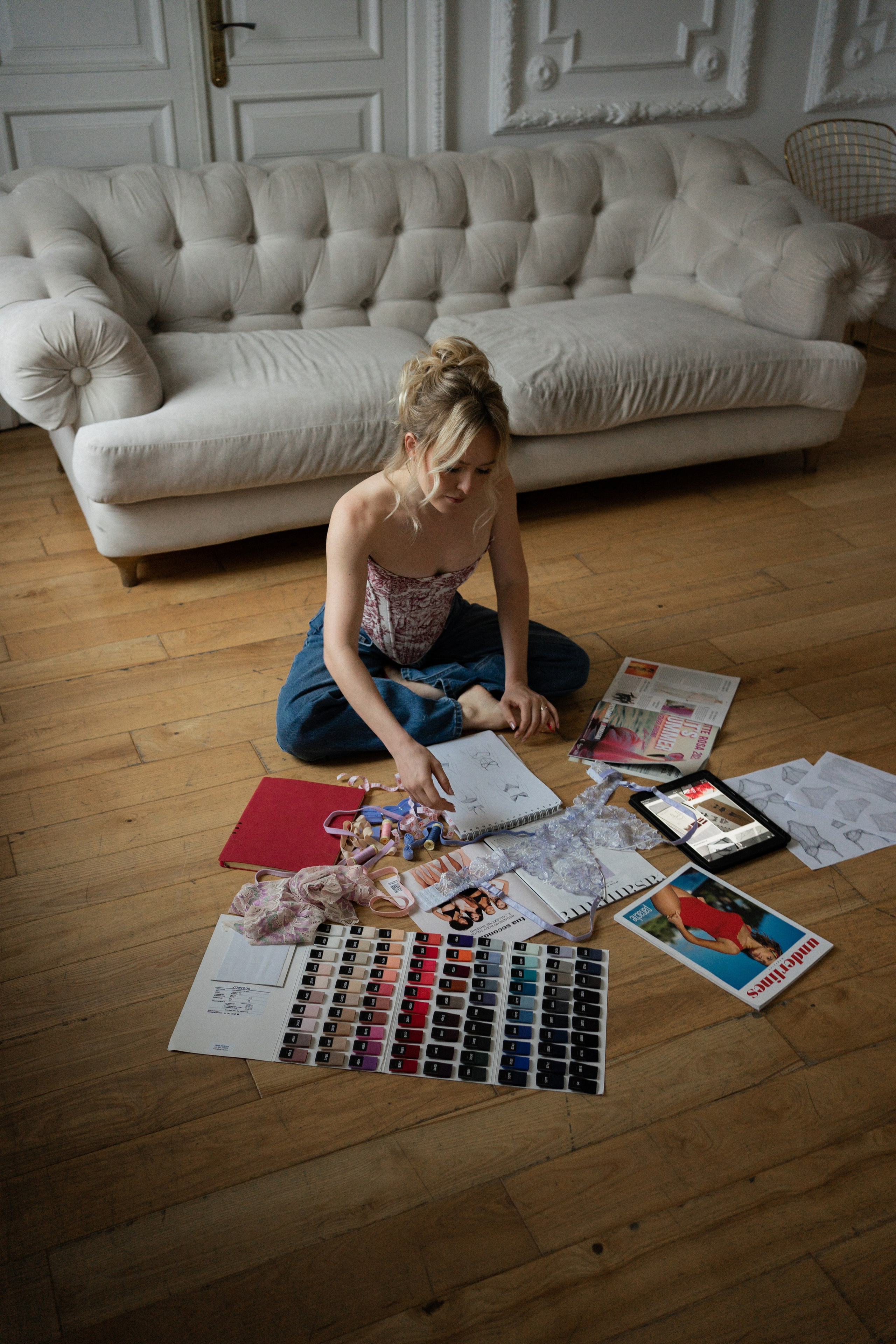 Анна дизайнер одежды. Фотограф Ольга Игорева