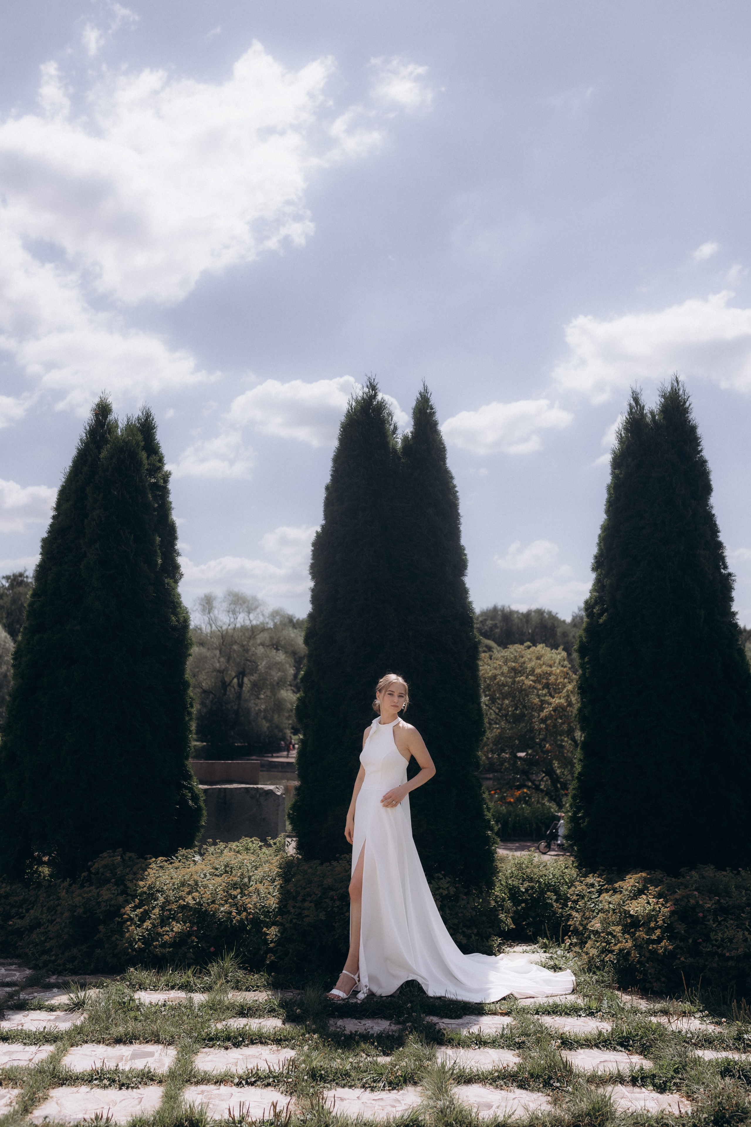 Свадебная фотосессия в Главном Ботаническом саду и в оранжерее. Свадебный фотограф в Москве Мария Крош