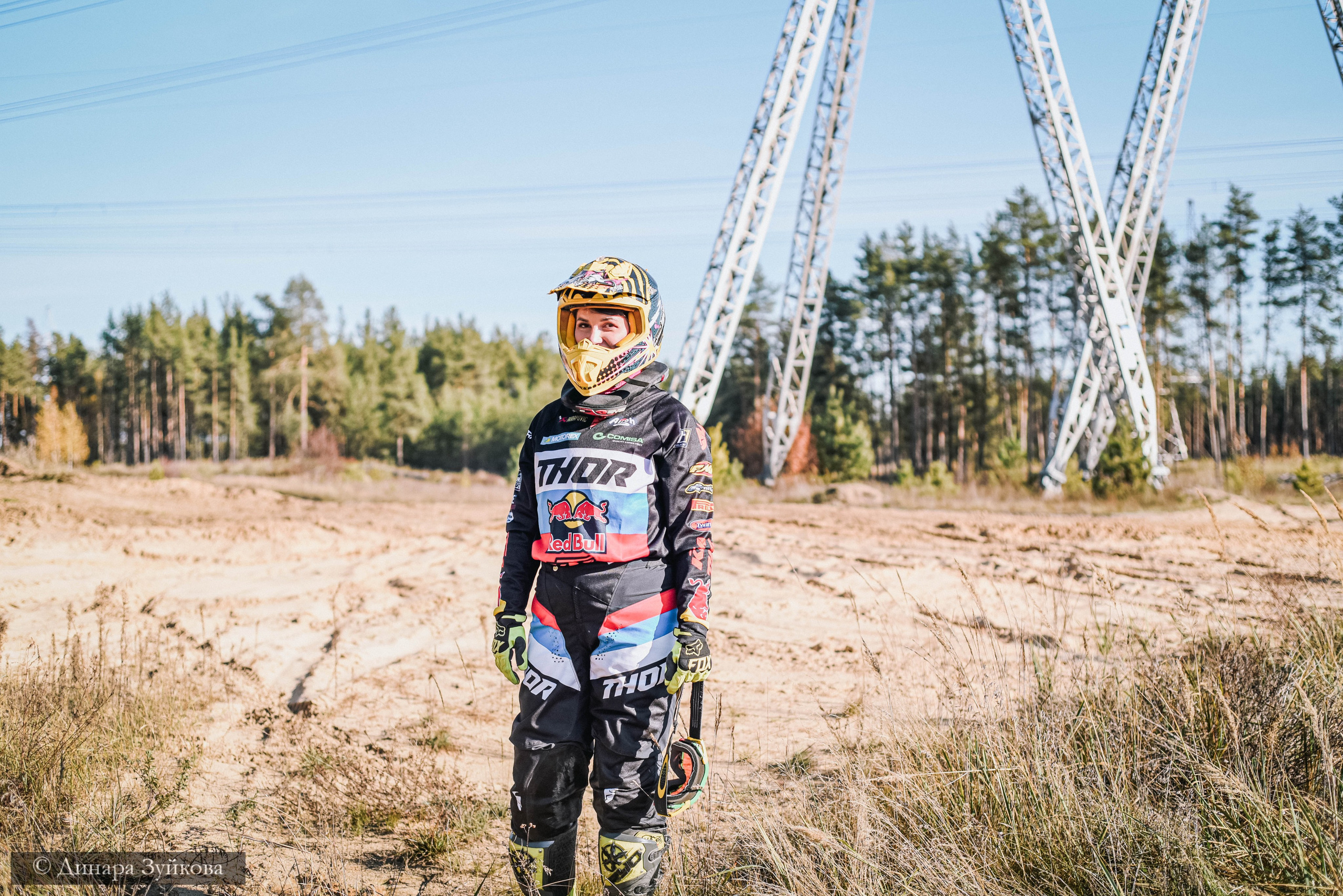 Тренировка по мотокроссу. Мотофотограф в Нижнем Новгороде Динара Зуйкова