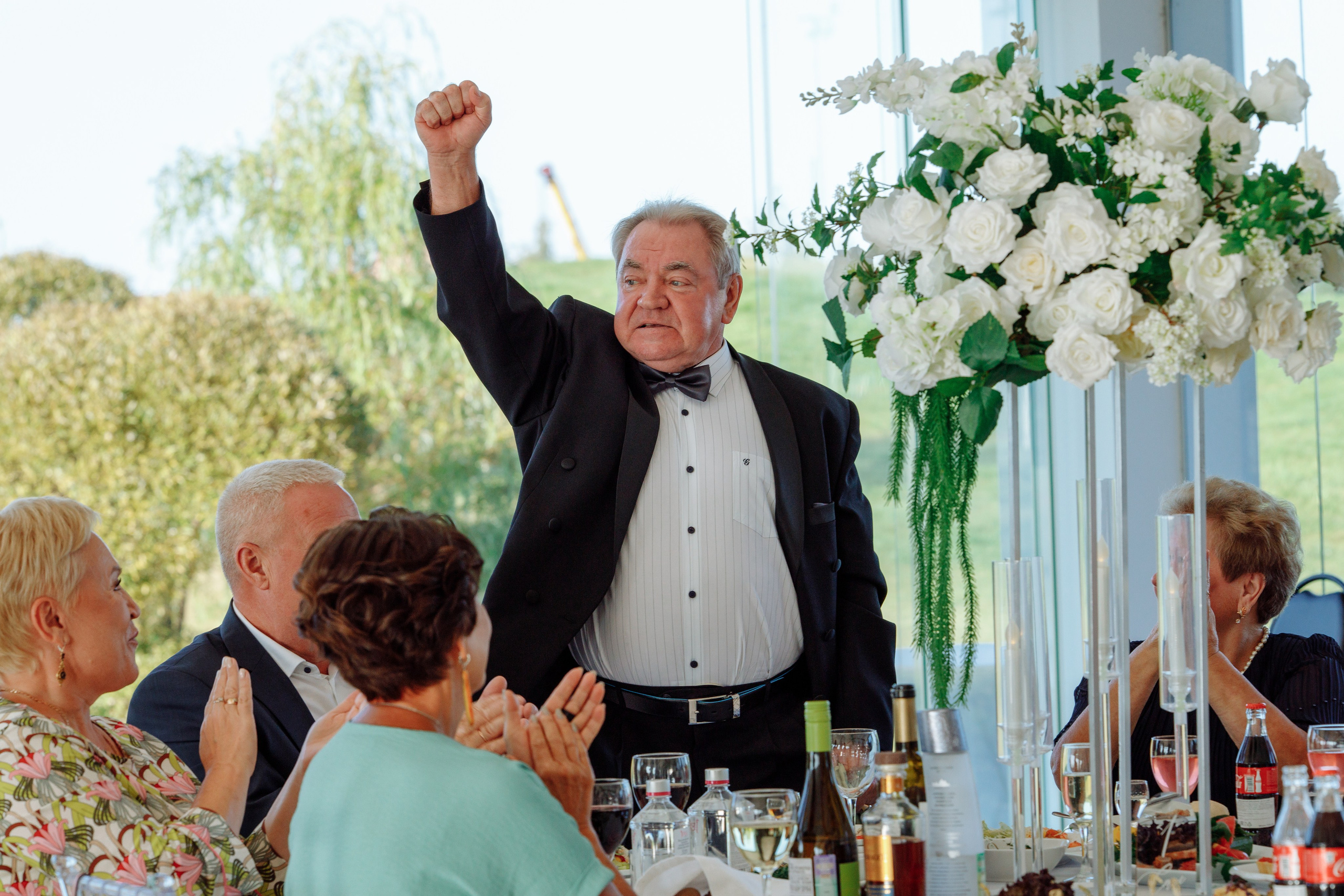 Выездная церемонию в гольф-клубе Сорочаны. Свадебный фотограф Кирилл Шустров