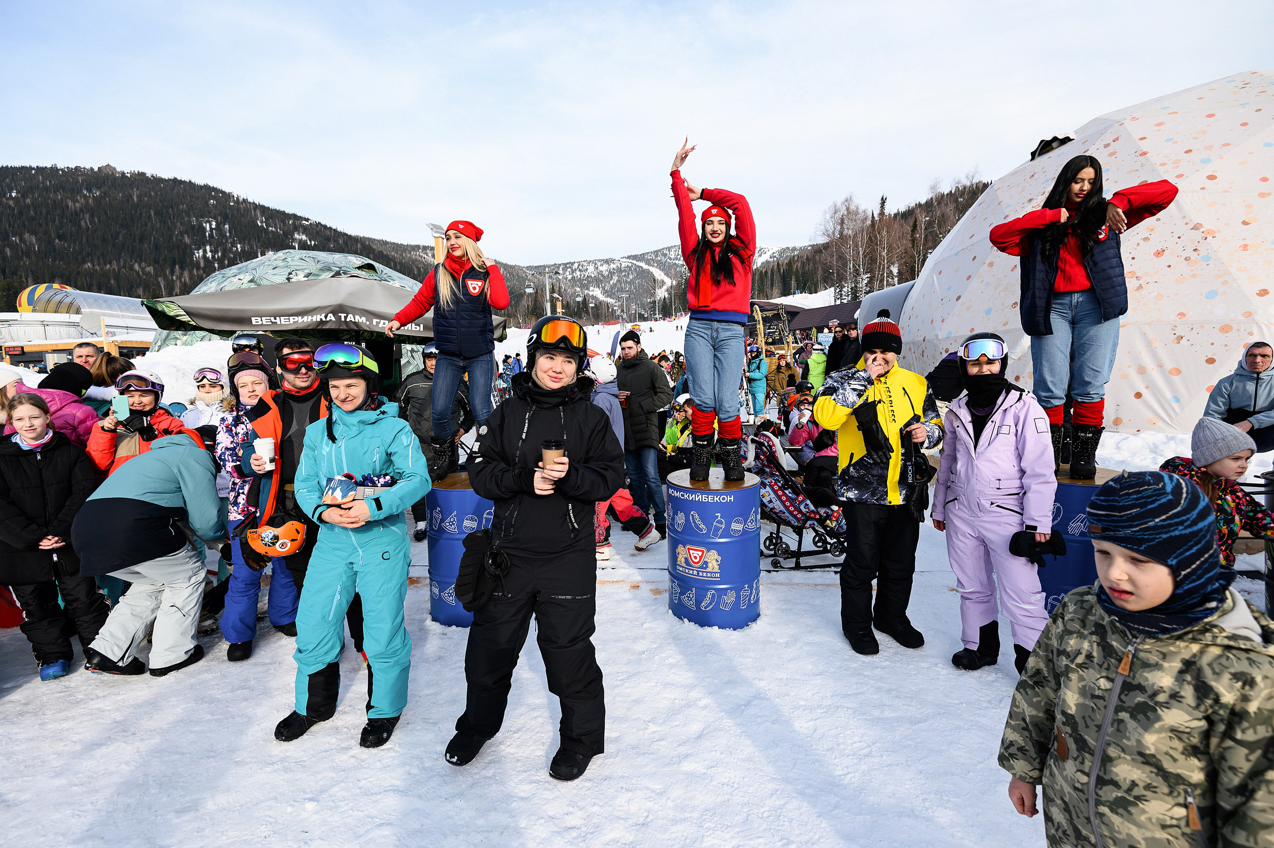 Съемка для Омского бекона