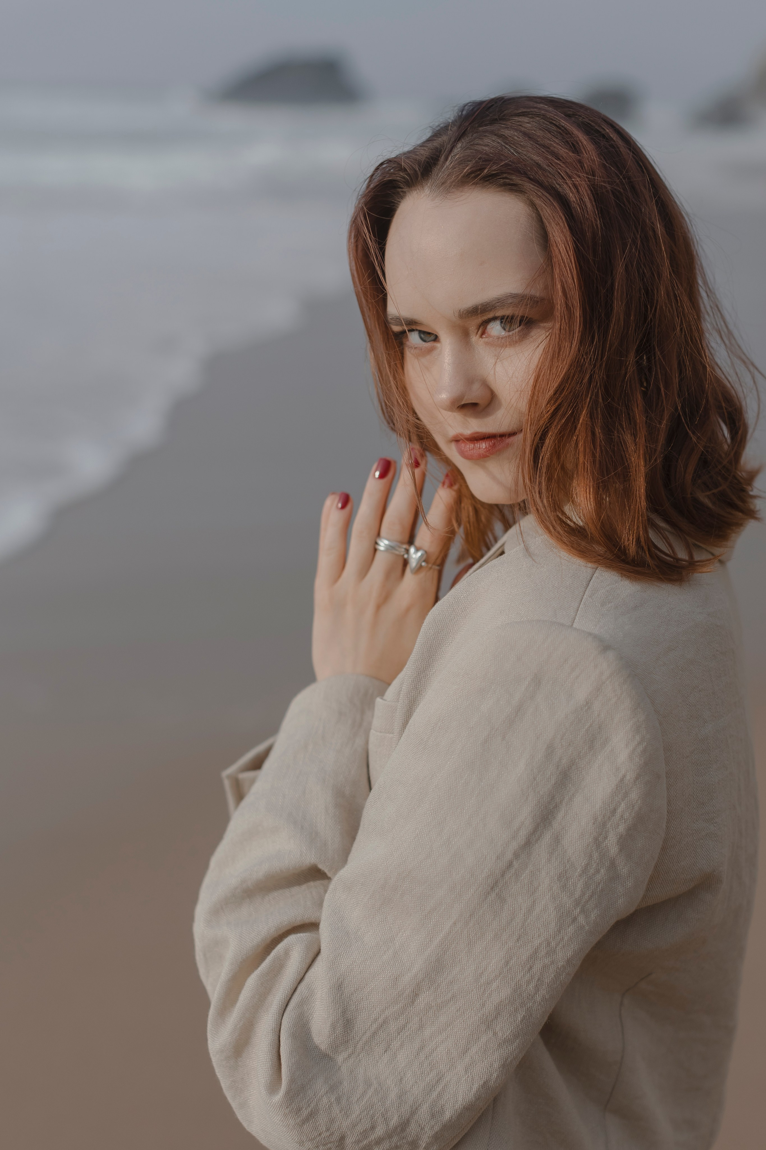 Foggy beach. Свадебный и женский фотограф в Лиссабоне Яковлева Ольга