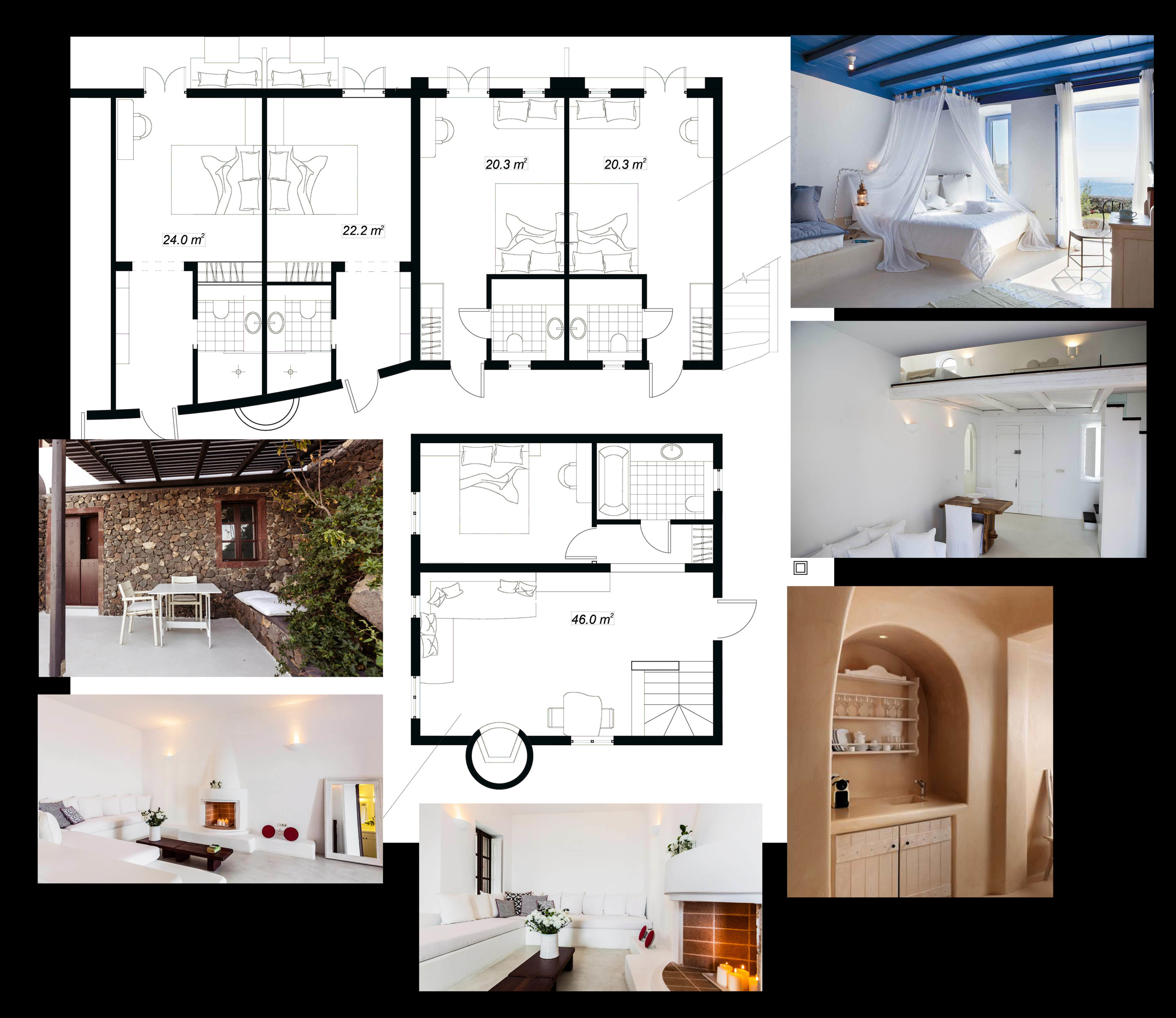 Эко отель в Radanovici (Черногория). Чугунова Анастасия. Дизайн интерьеров и архитектурное проектирование