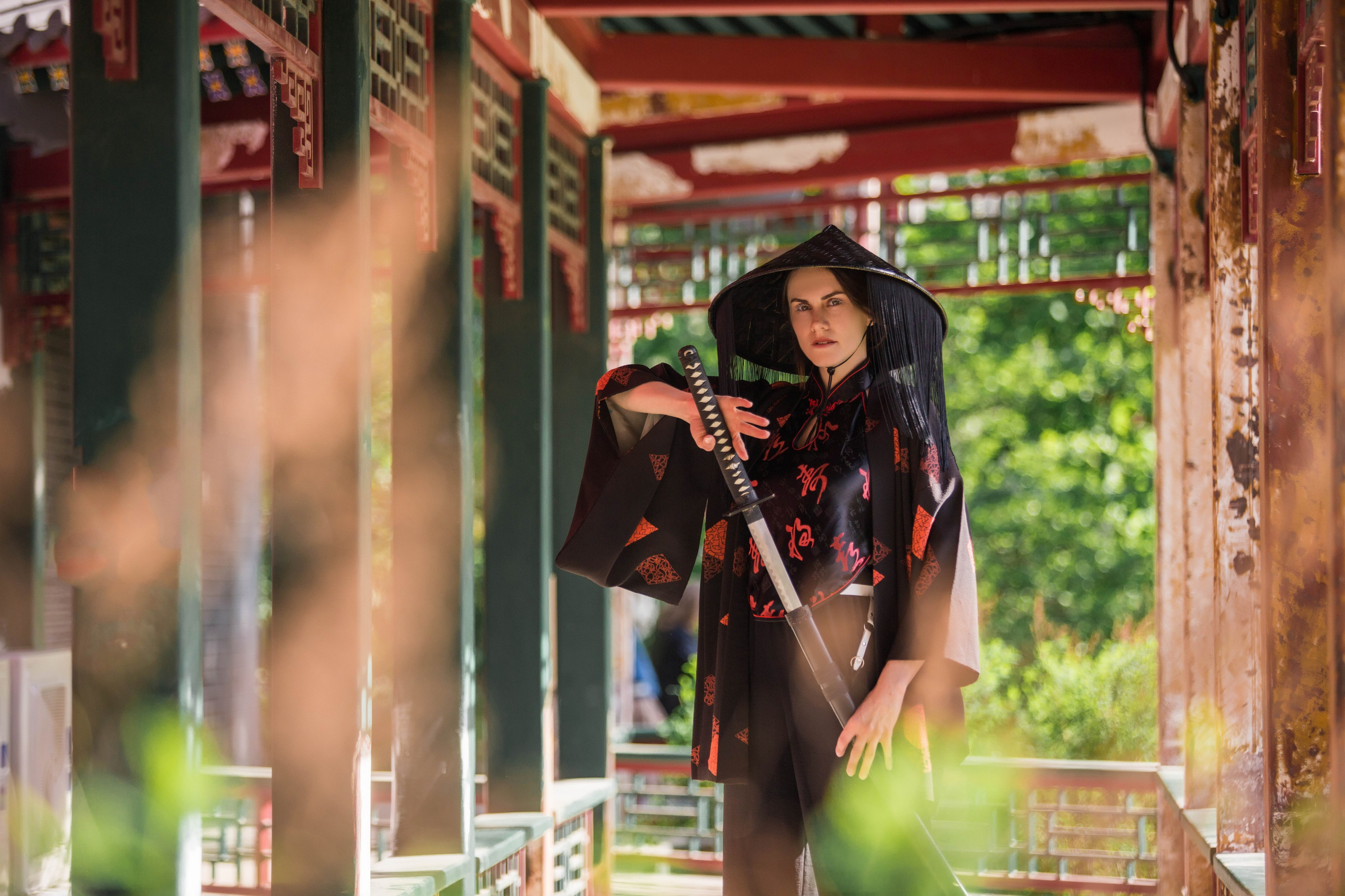 Парк Хуамин в Москве и фотосессия в китайском стиле. Семейный и детский фотограф в Москве Мария Быкова