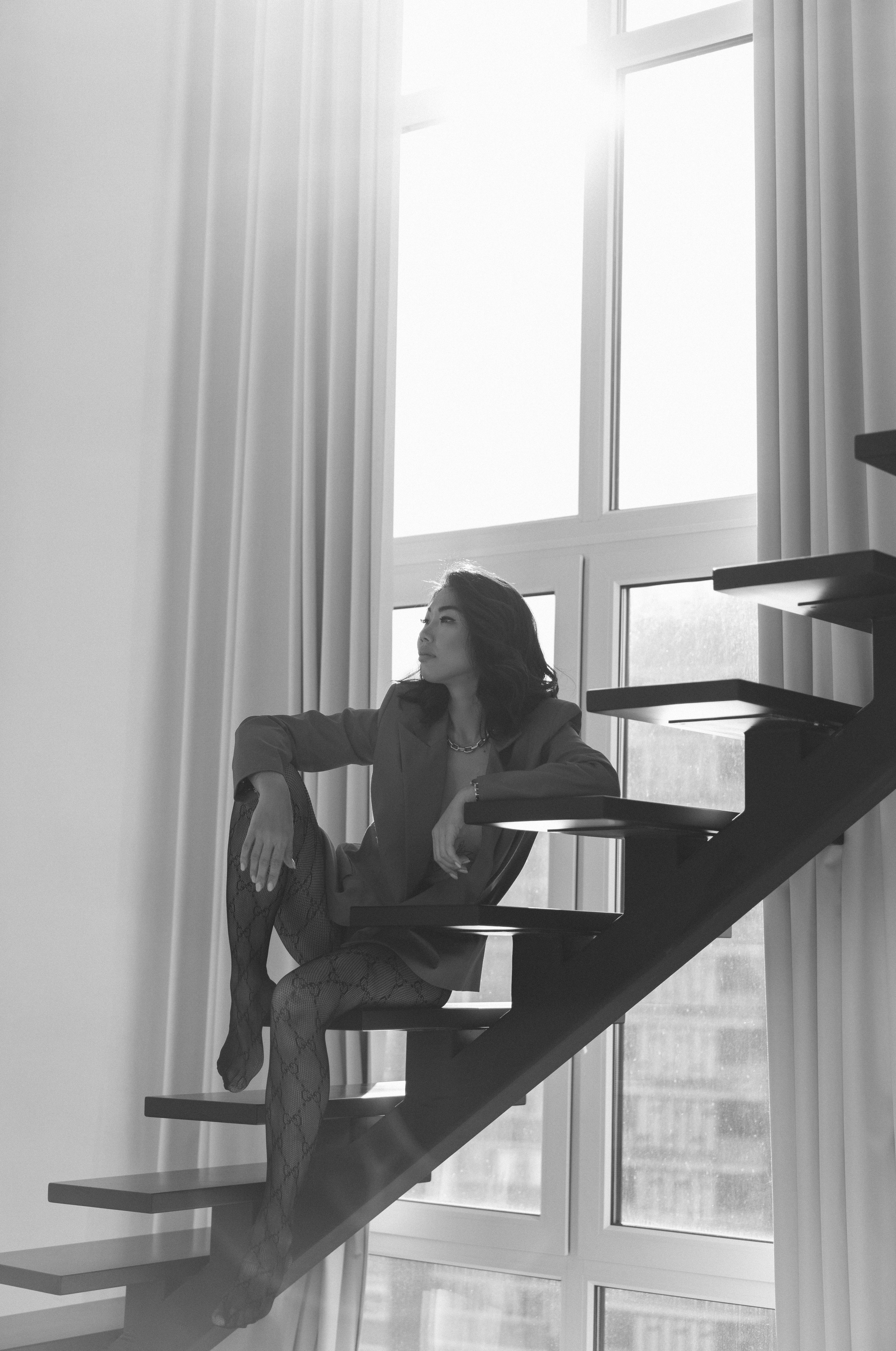 Аня_циклорама. Фотограф Лютикова Ирина, Тюмень, Москва