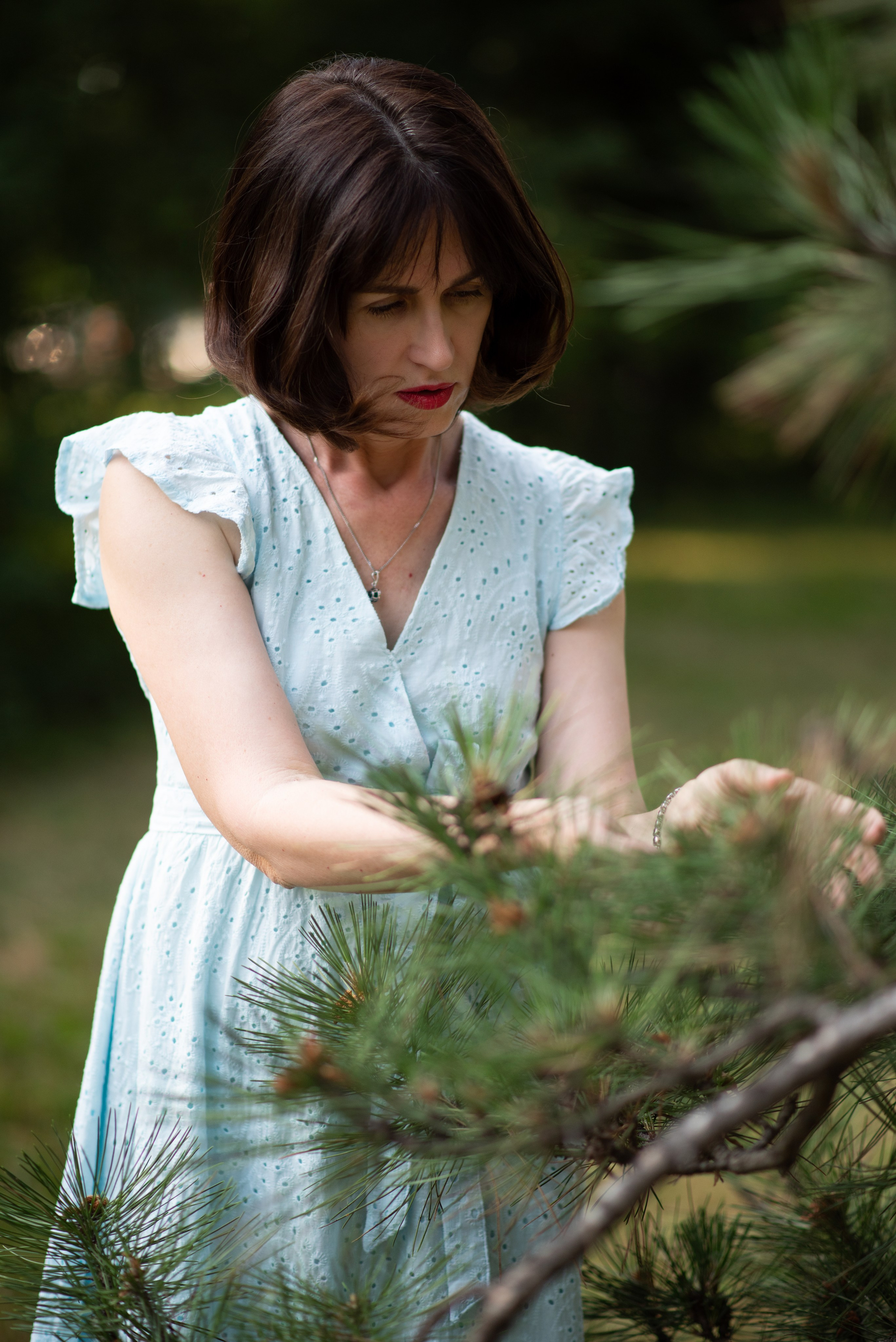 Наталья в Дендрарии. Фотограф в Краснодаре Анна Карелина