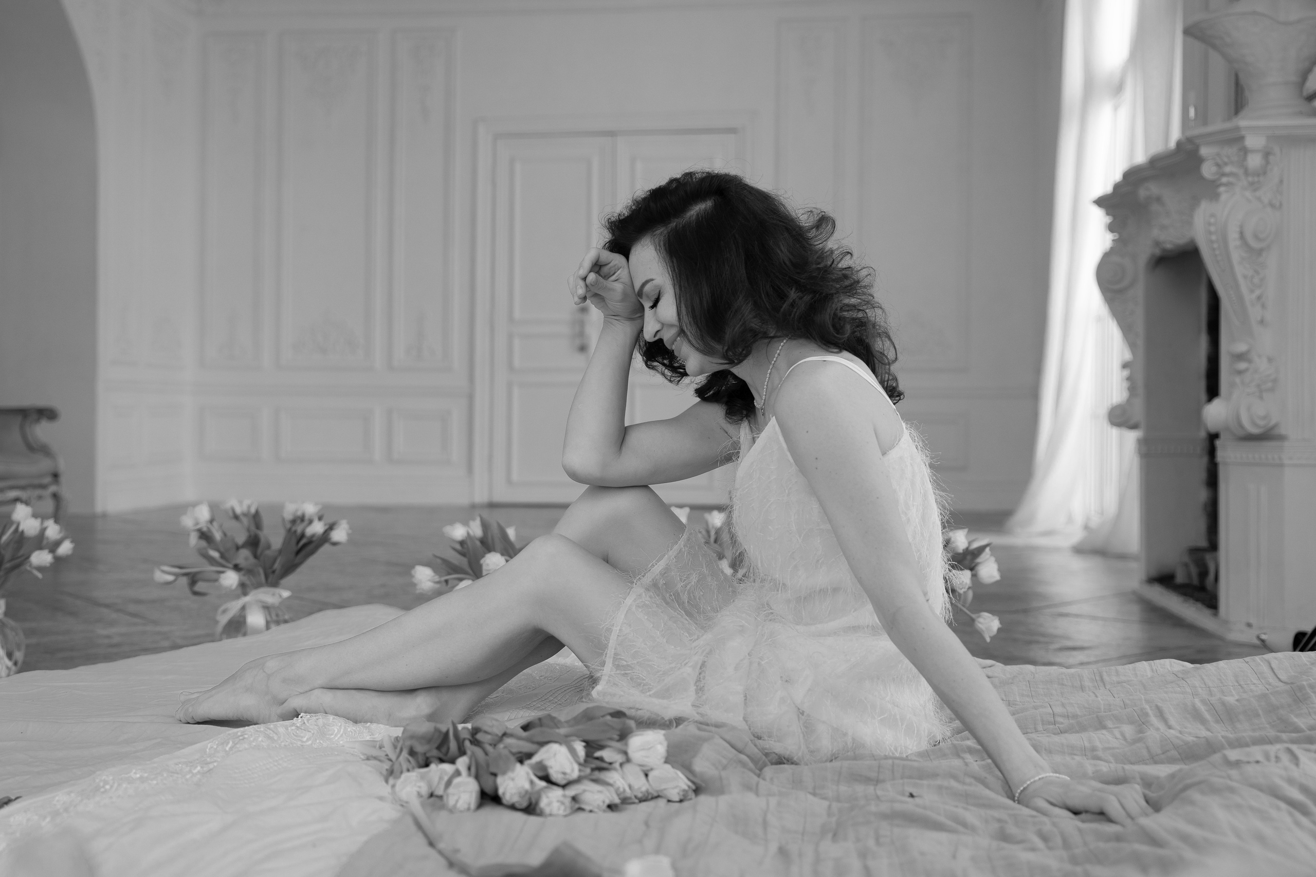 Весенняя съемка с тюльпанами. Фотограф в Санкт-Петербурге Вагнер Юлия