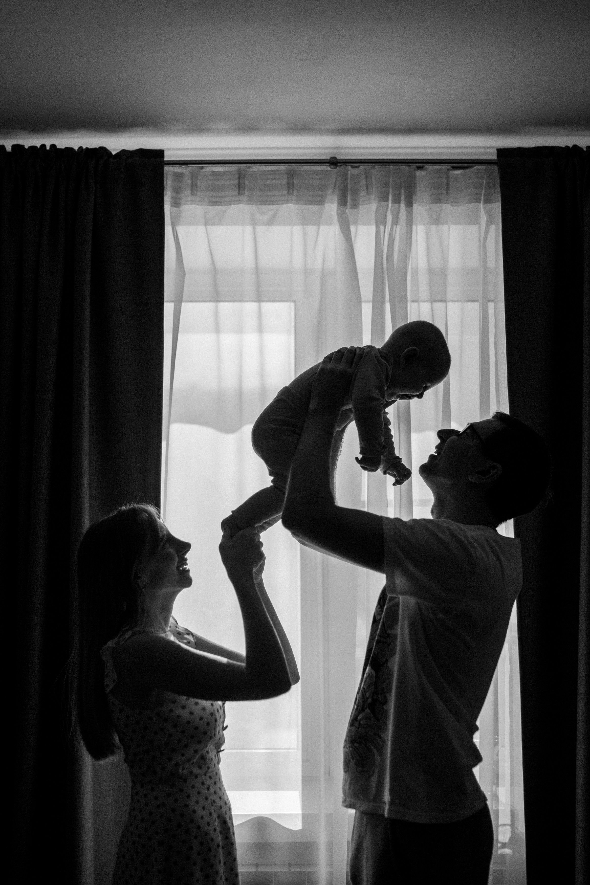 Фотосессия дома с малышом. Семейный фотограф Екатеринбург Черепанова Олеся