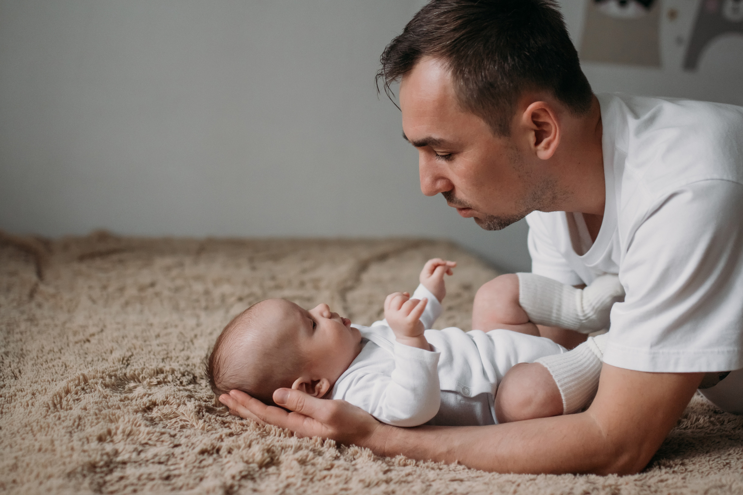Newborn фотосессия дома. Семейный фотограф Екатеринбург Черепанова Олеся