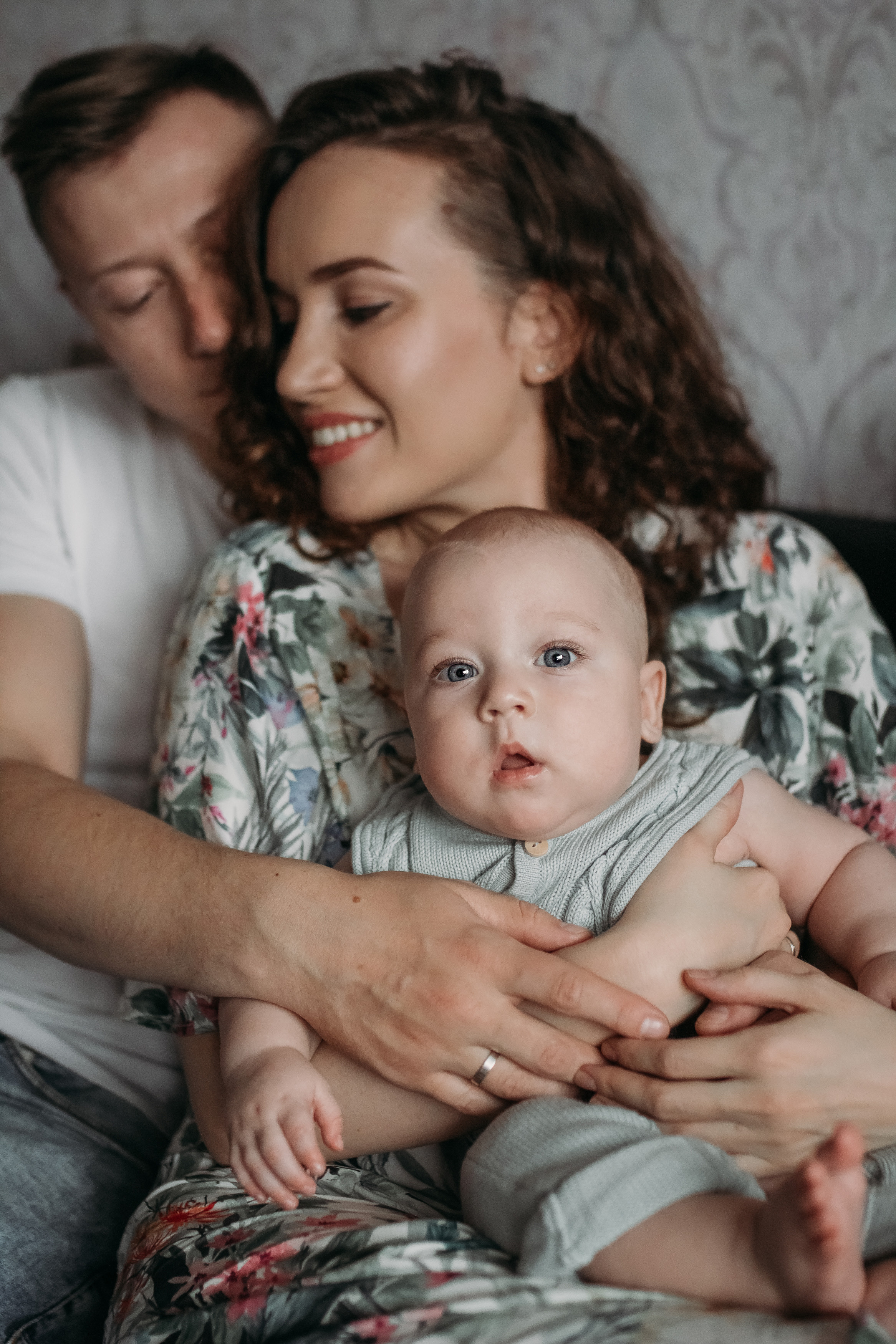 Домашняя фотосессия с малышом. Семейный фотограф Екатеринбург Черепанова Олеся