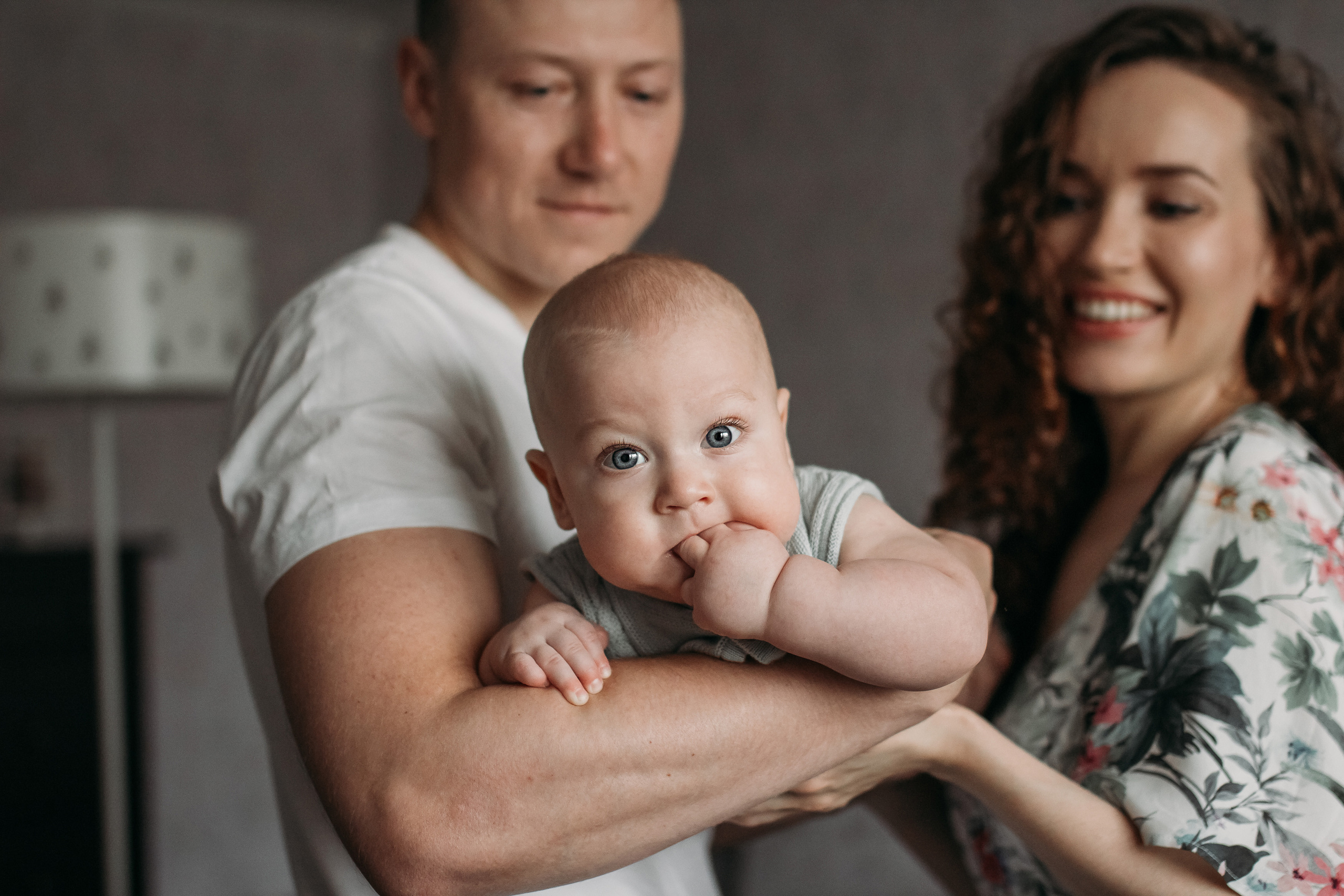 Домашняя фотосессия с малышом. Семейный фотограф Екатеринбург Черепанова Олеся