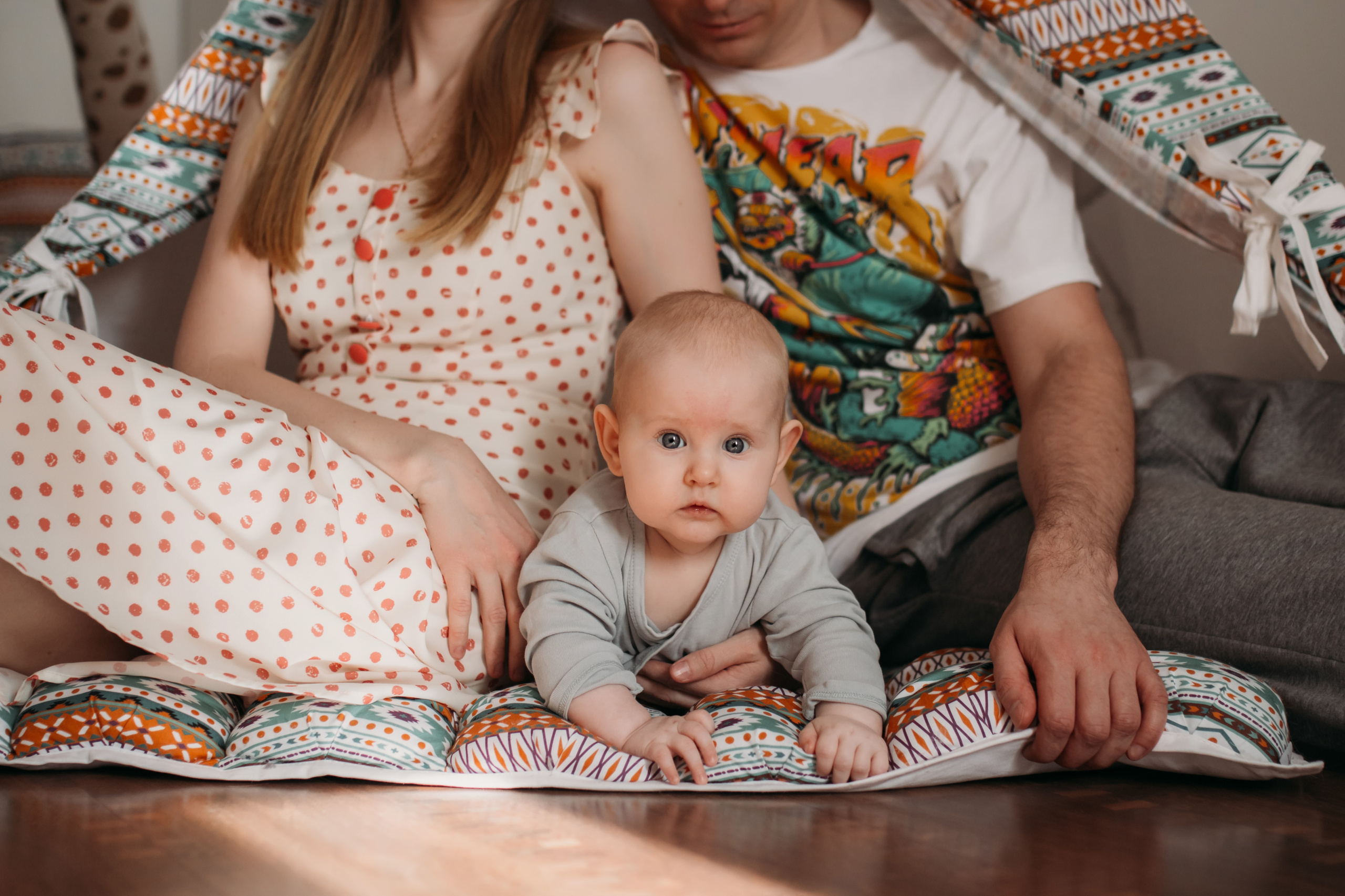 Фотосессия дома с малышом. Семейный фотограф Екатеринбург Черепанова Олеся