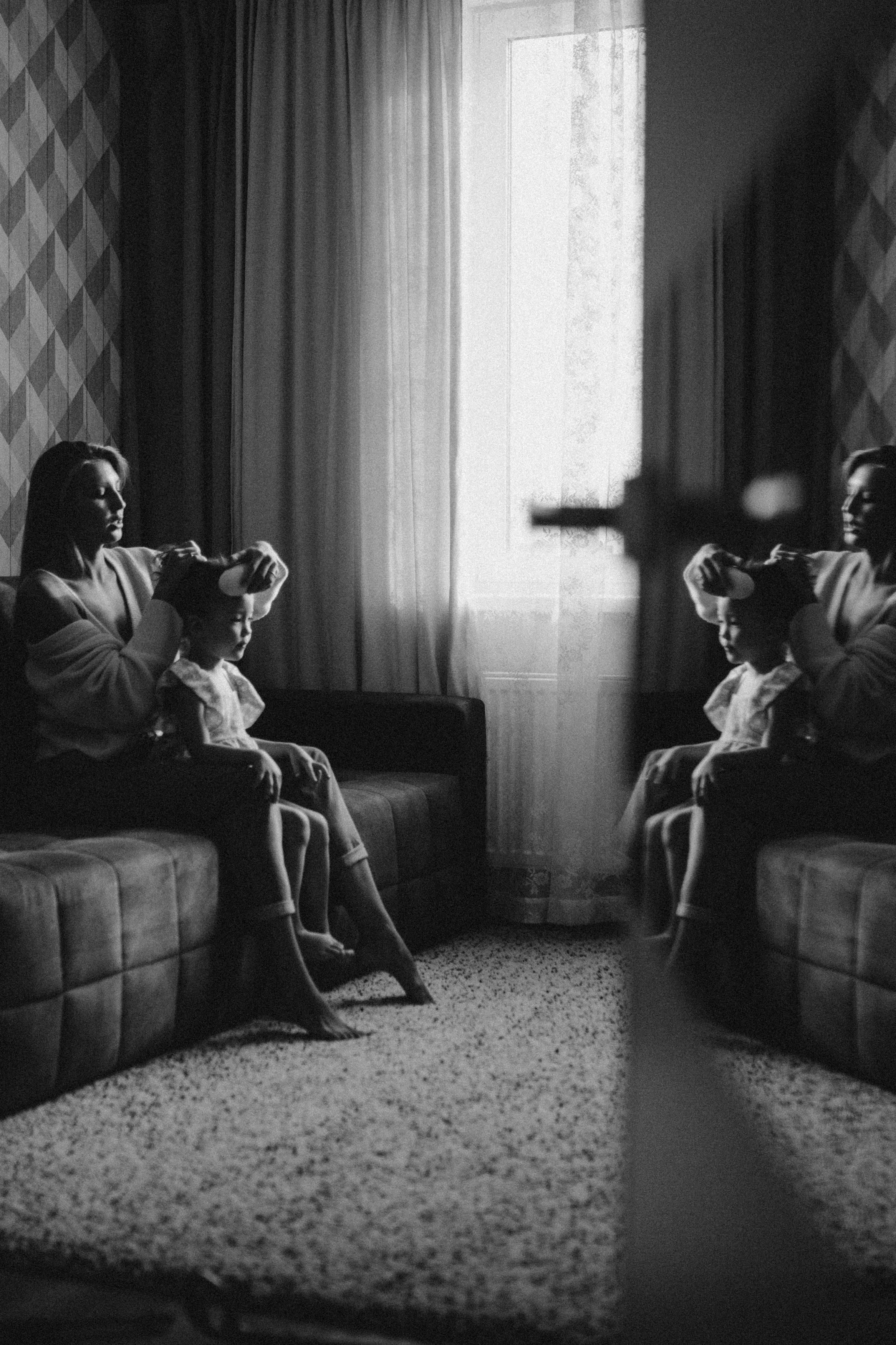 Съемка дома мамы и дочки. Семейный фотограф Екатеринбург Черепанова Олеся