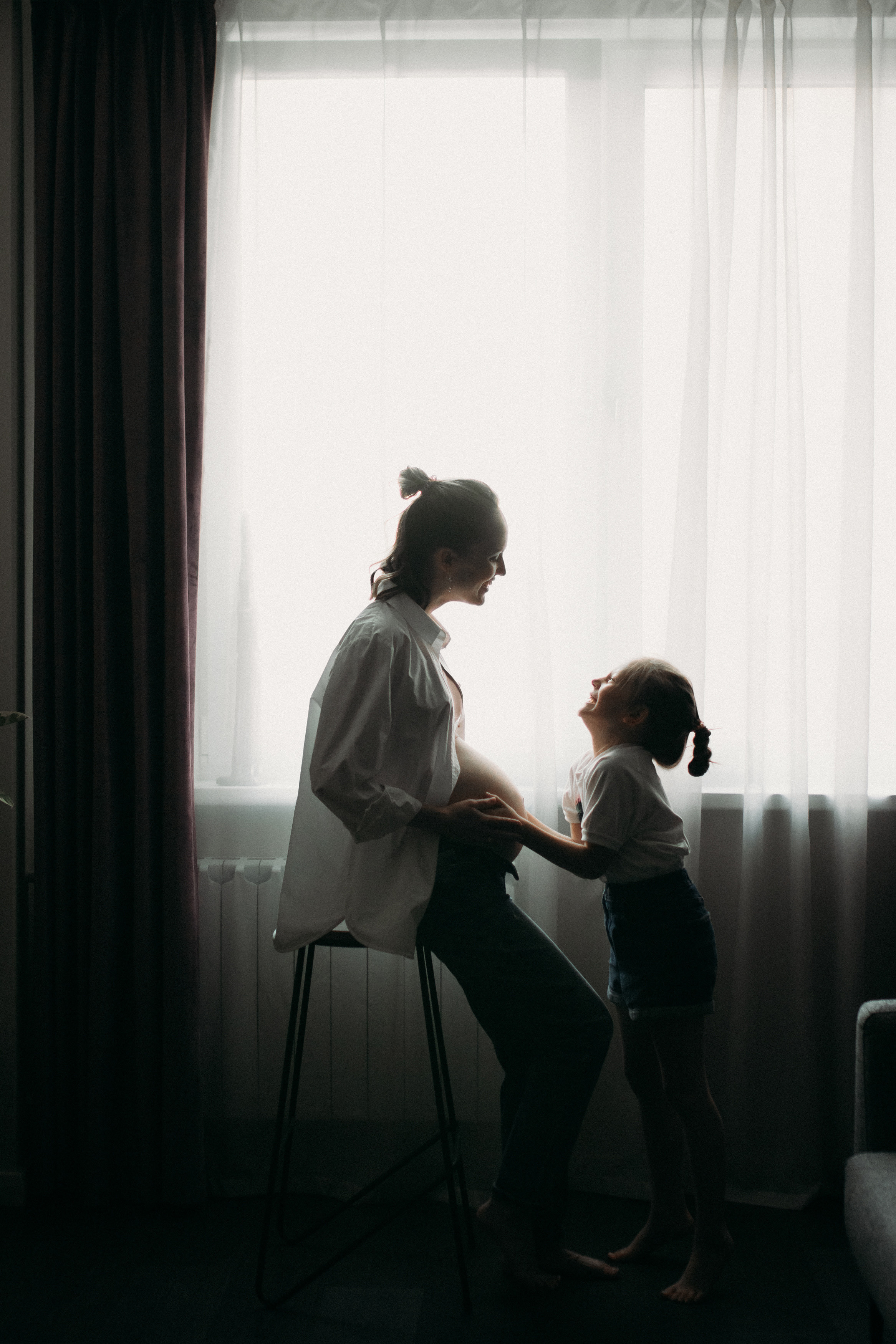 Домашняя фотосессия в ожидании. Семейный фотограф Екатеринбург Черепанова Олеся