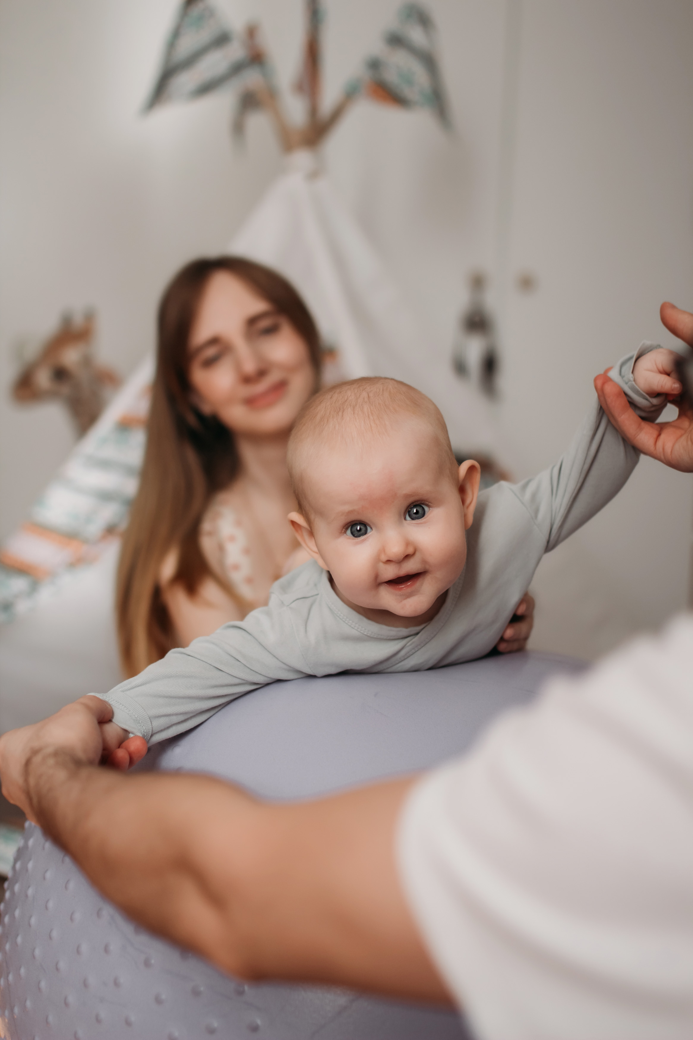 Фотосессия дома с малышом. Семейный фотограф Екатеринбург Черепанова Олеся