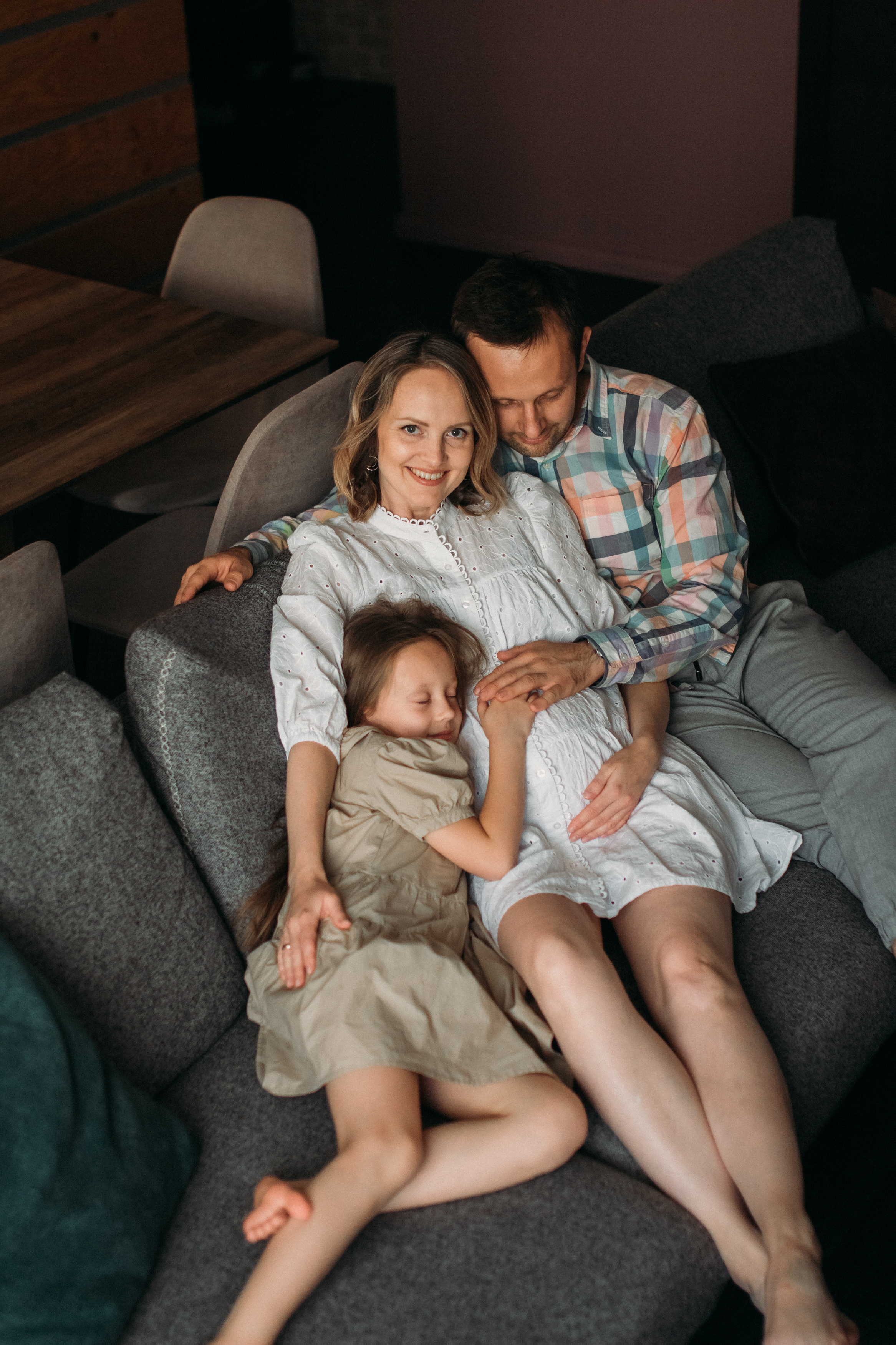 Домашняя фотосессия в ожидании. Семейный фотограф Екатеринбург Черепанова Олеся