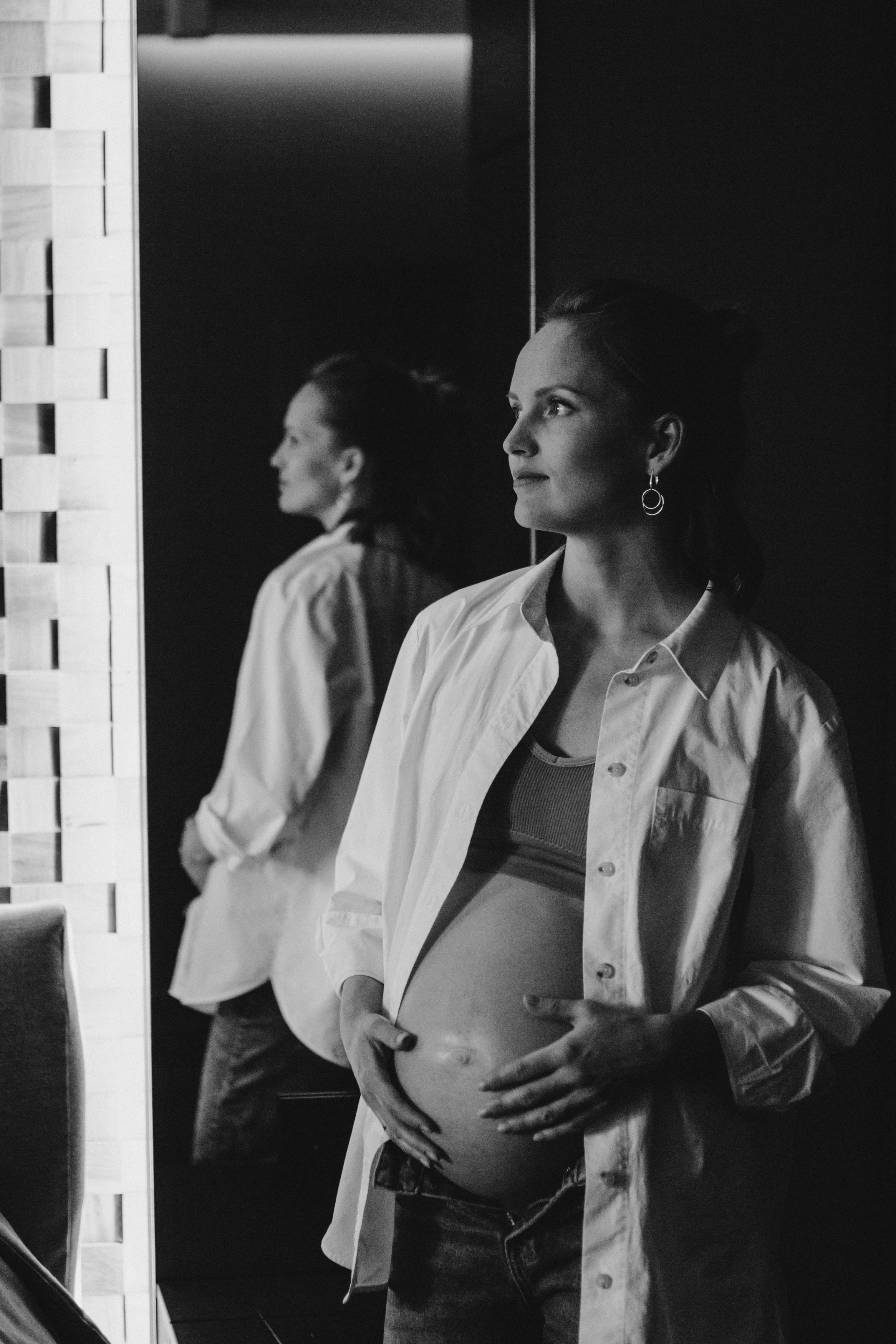 Домашняя фотосессия в ожидании. Семейный фотограф Екатеринбург Черепанова Олеся